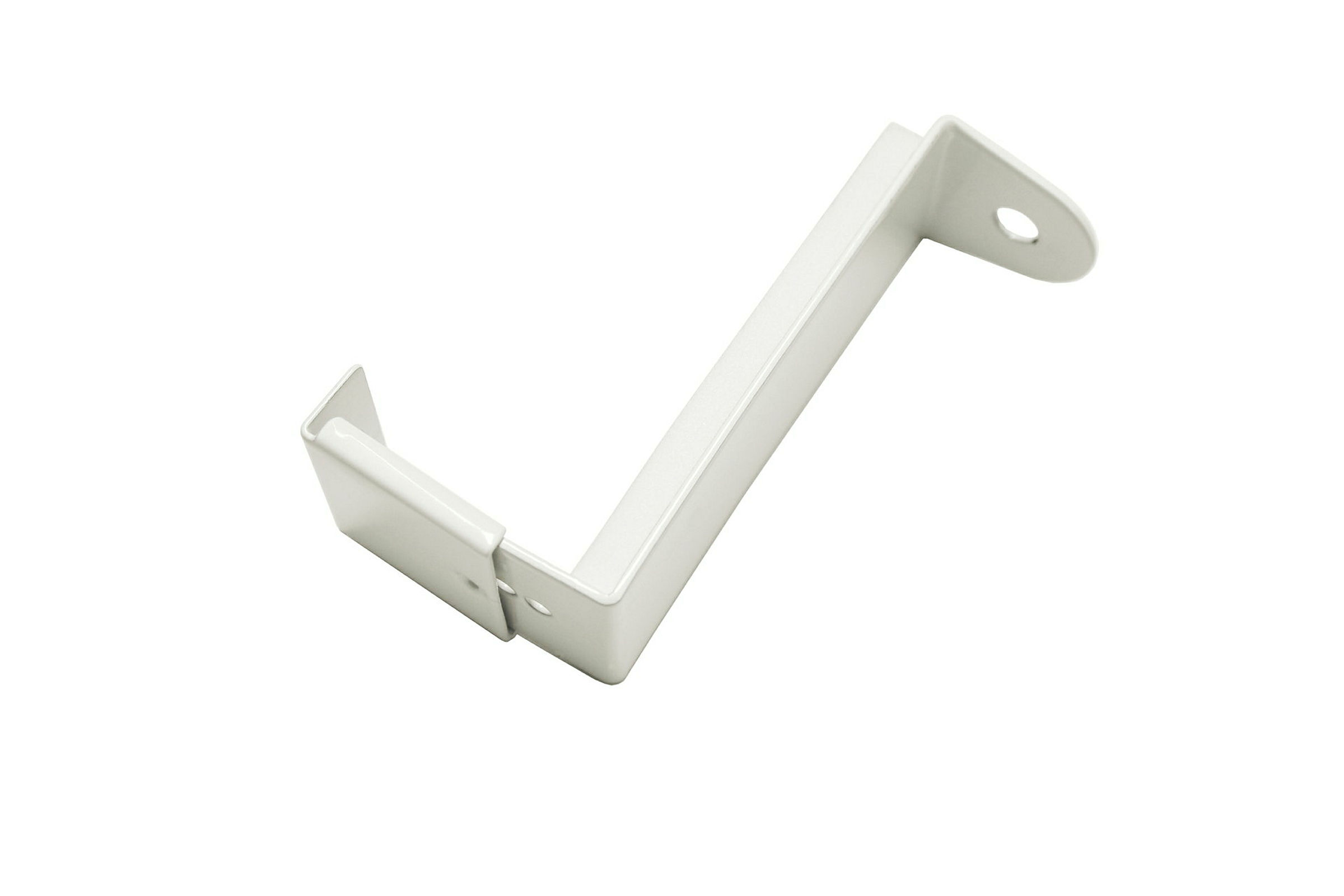 Adapter für Spannvitrage/Scheibenstange, weiß