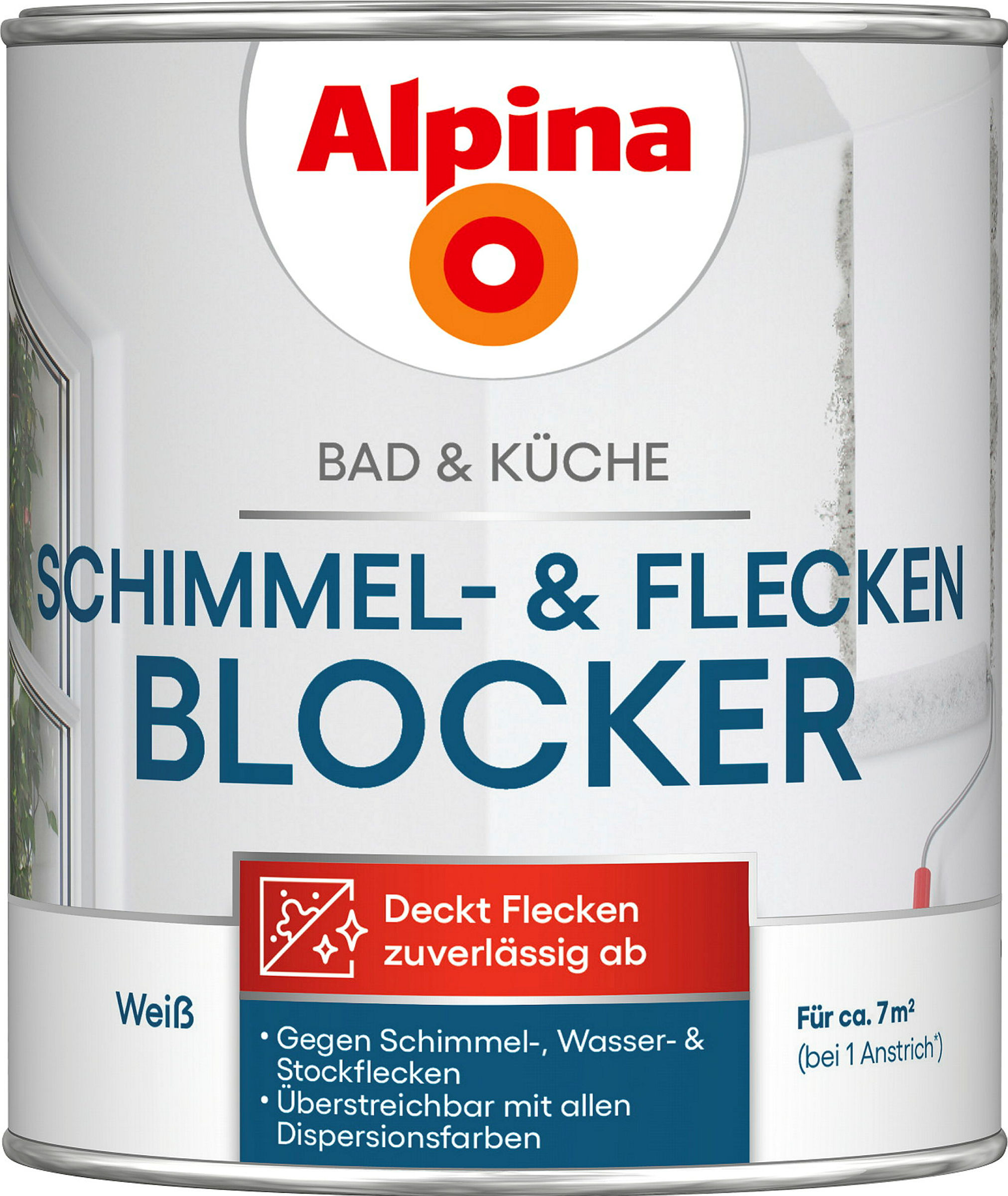 Alpina Bad & Küche Schimmel-& Flecken-Blocker, 0,75 L