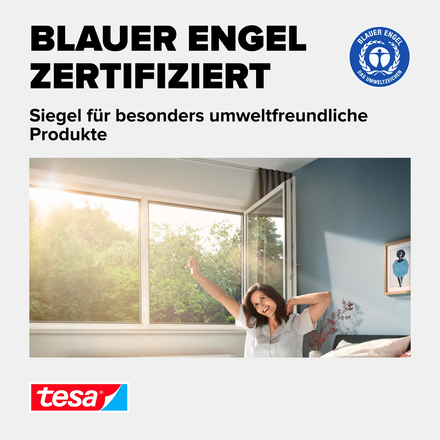 tesa® Pollenschutzgitter 1,30m x 1,50 m