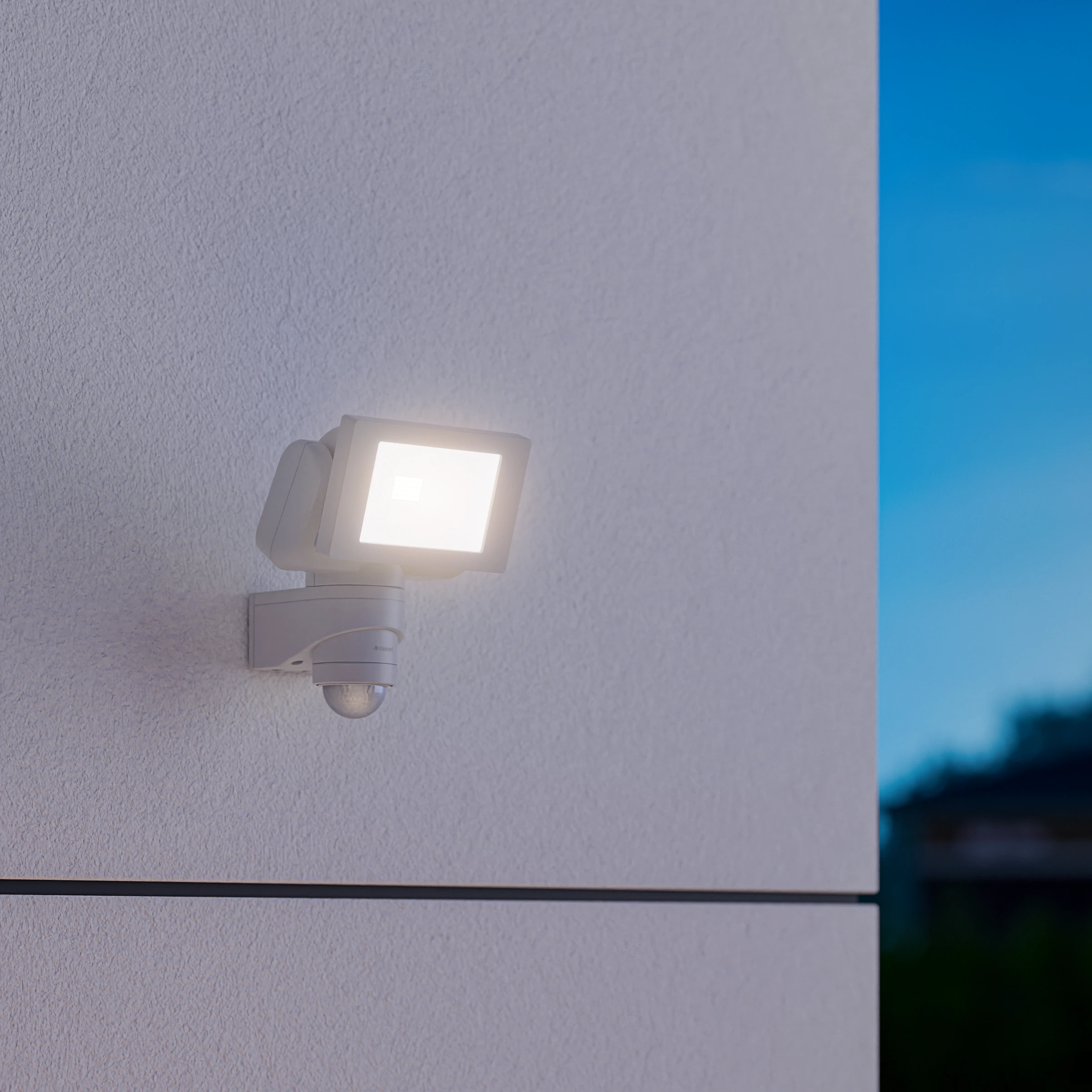 Sensor Strahler LS 150 LED weiß