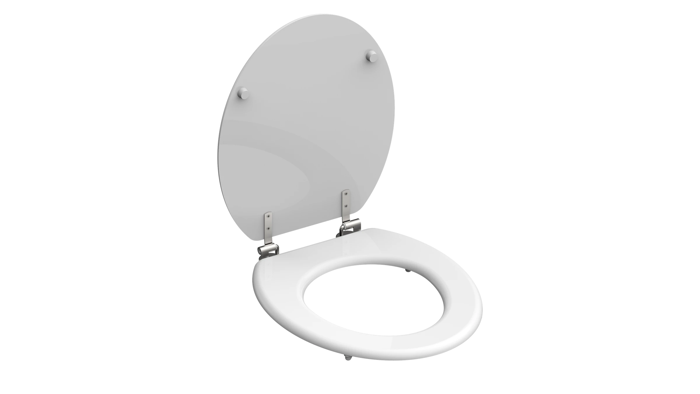 Holzkern WC-Sitz WHITE