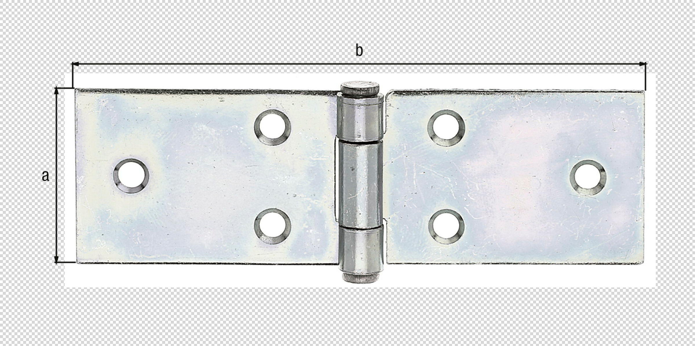 Tischband 32x100 sendzimirverzinkt