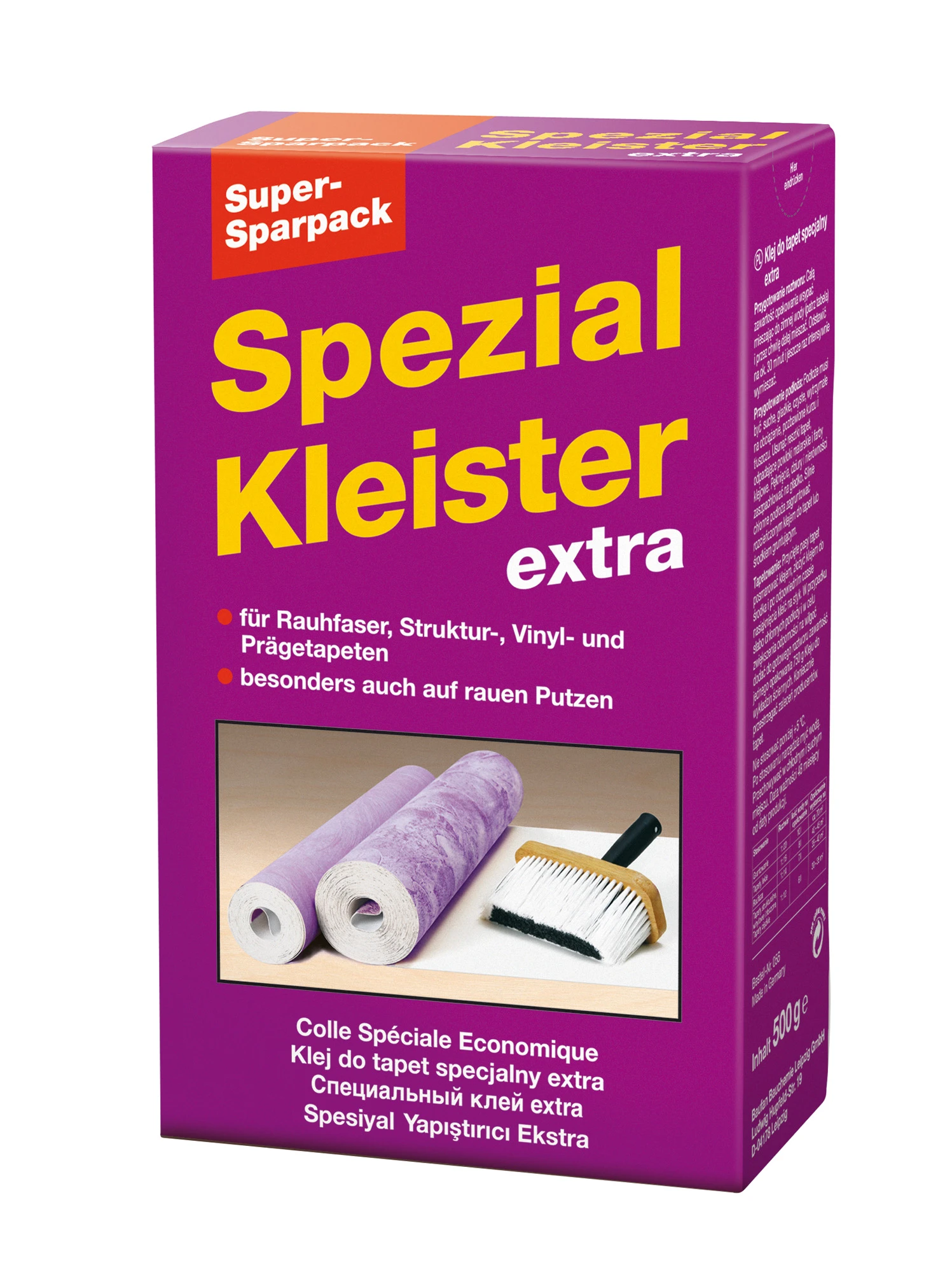 Spezial-Kleister extra Super- Sparpack 500 g