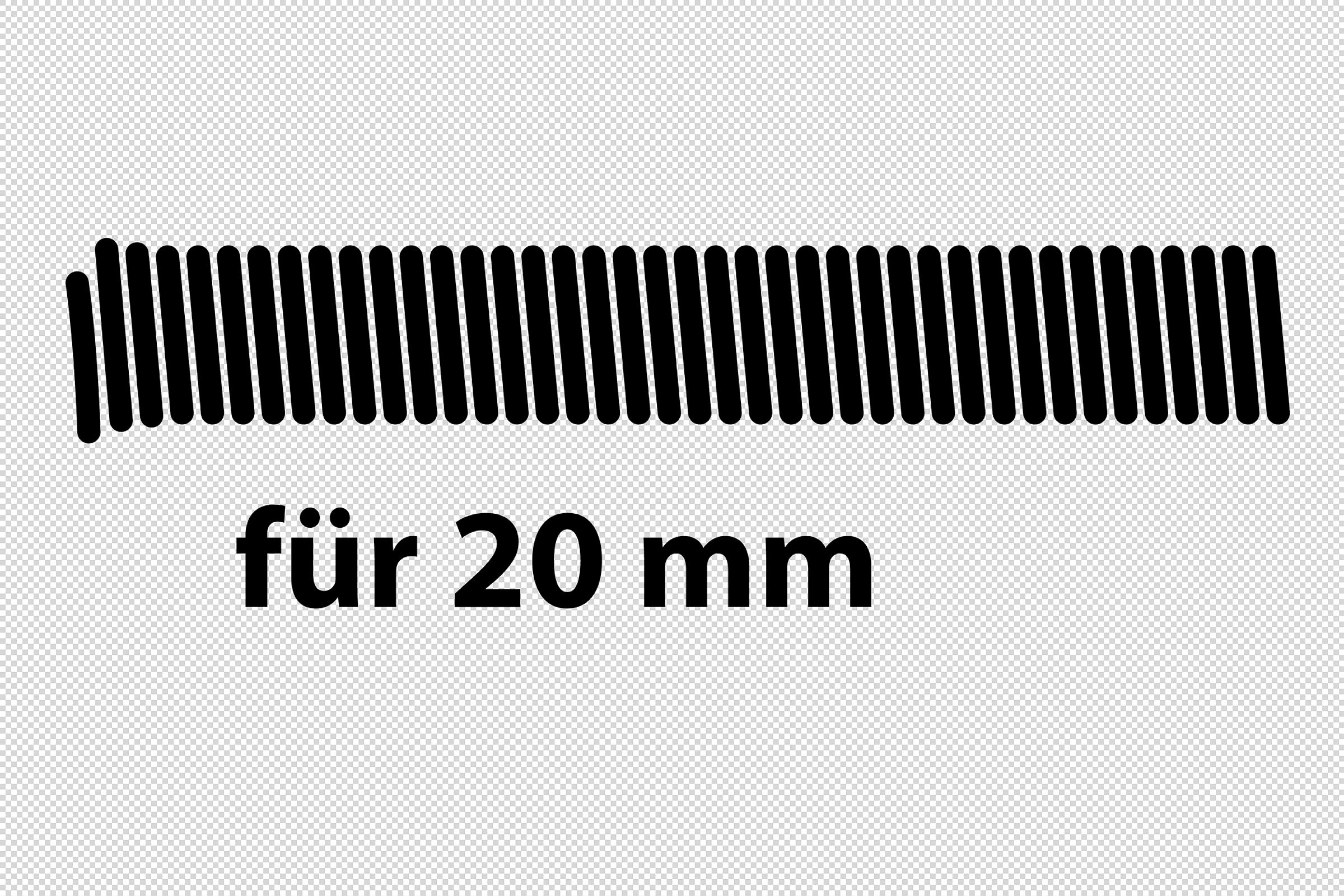 Außenbiegefeder, 20 mm, für Mehrschichtverbundrohr