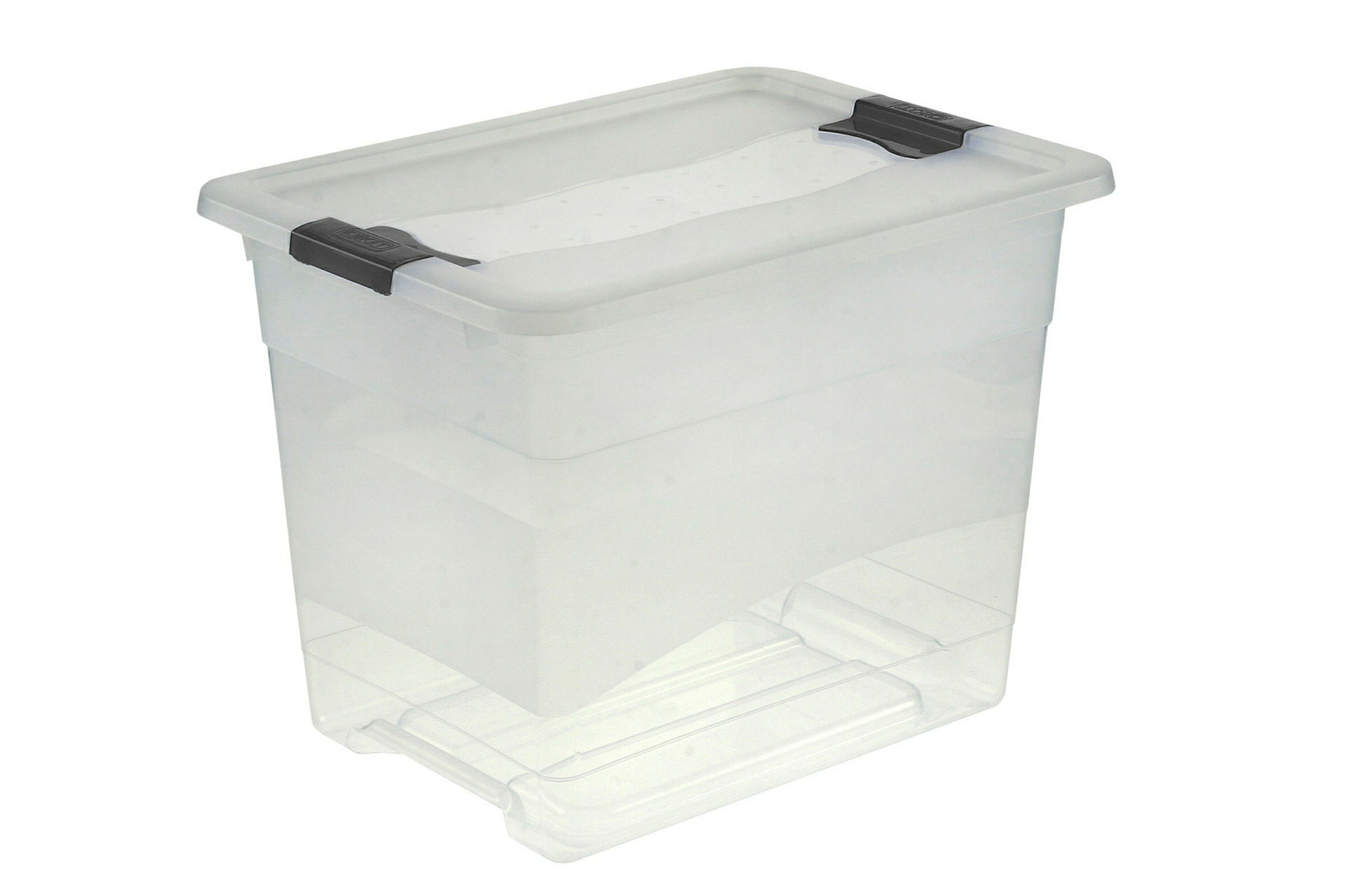 keeeper Aufbewahrungsbox, 39,5 x 29,5 x 30 cm, 24 l, Cornelia, Transparent