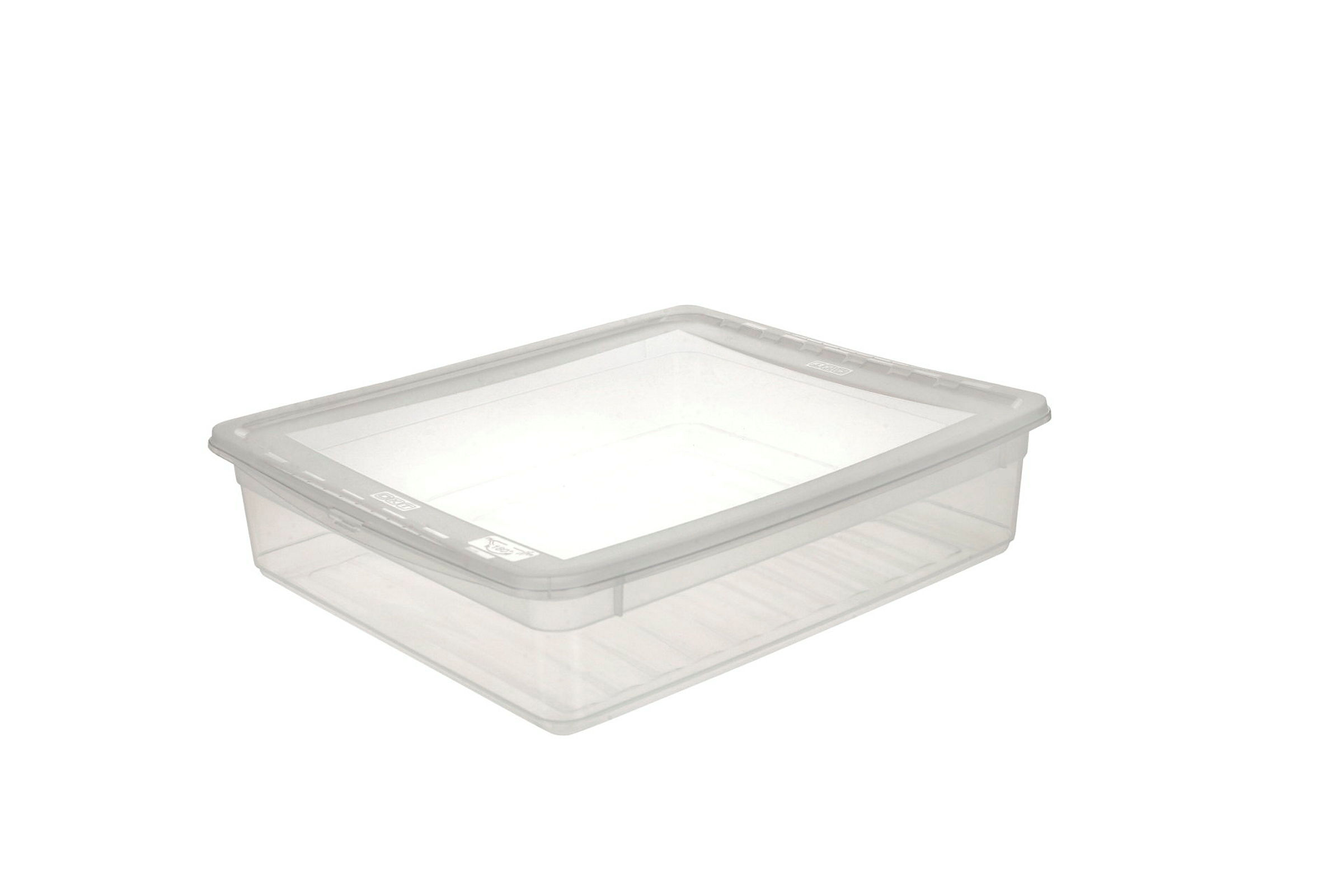 keeeper Aufbewahrungsbox, 39 x 33,5 x 9 cm, 9 l, Bea, Transparent