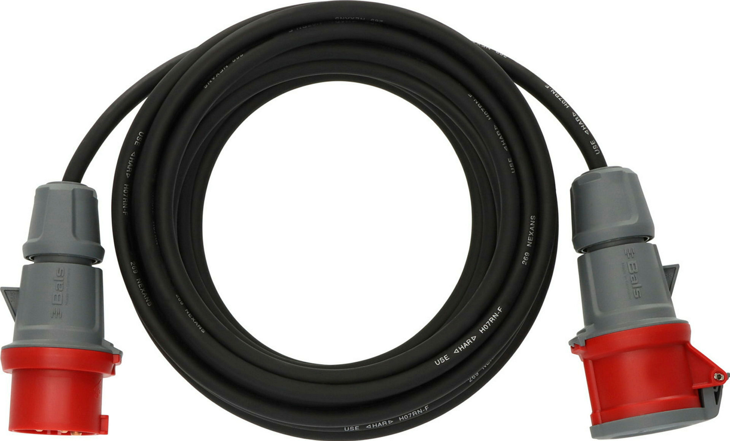 Verlängerungskabel 10m H07RN-F5G1.5 IP44 CEE400V/16A Stecker und Kupplung