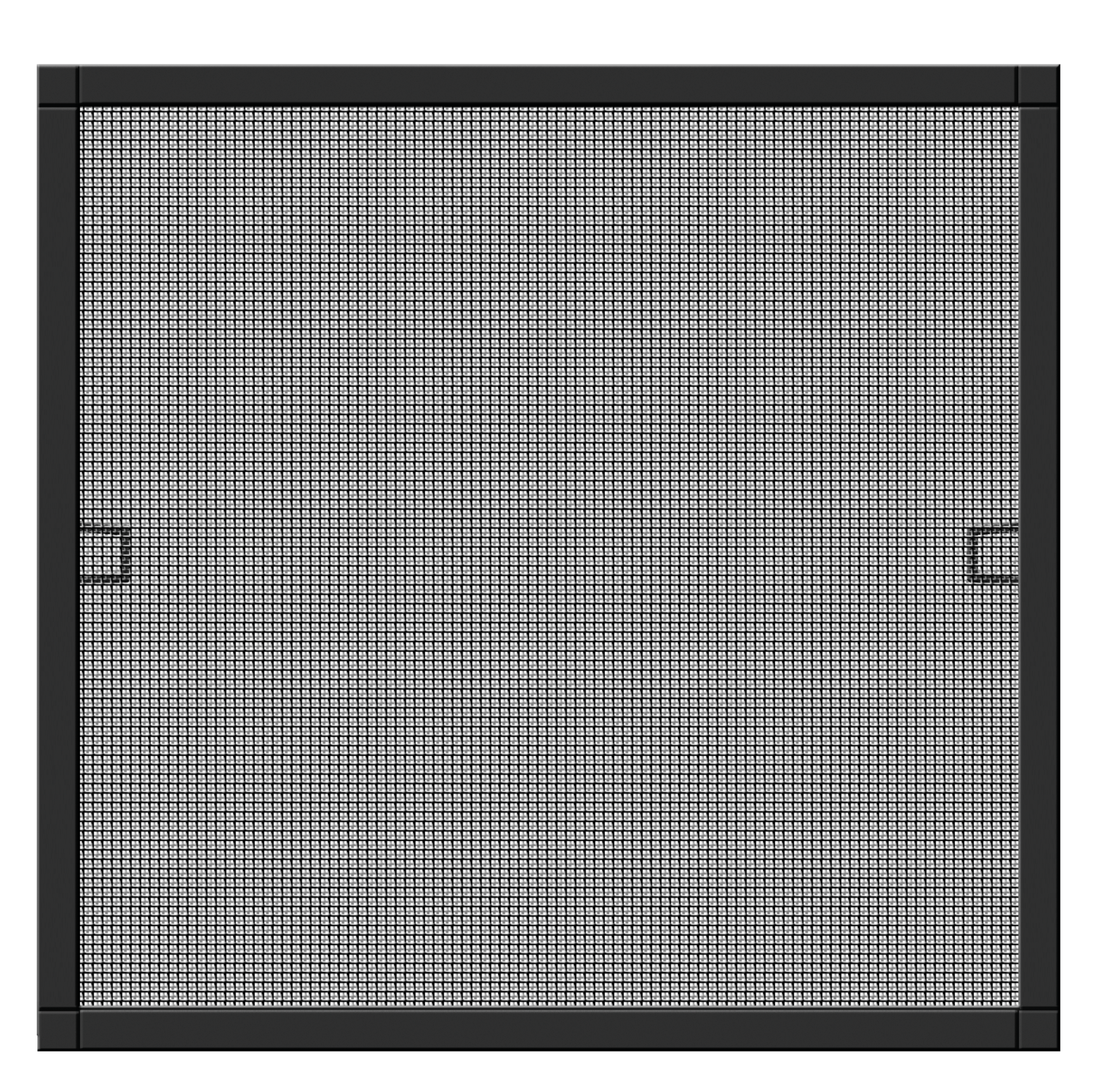 Schellenberg Insektenschutzfenster PLUS mit Alurahmen, anthrazit, 100 x 120
