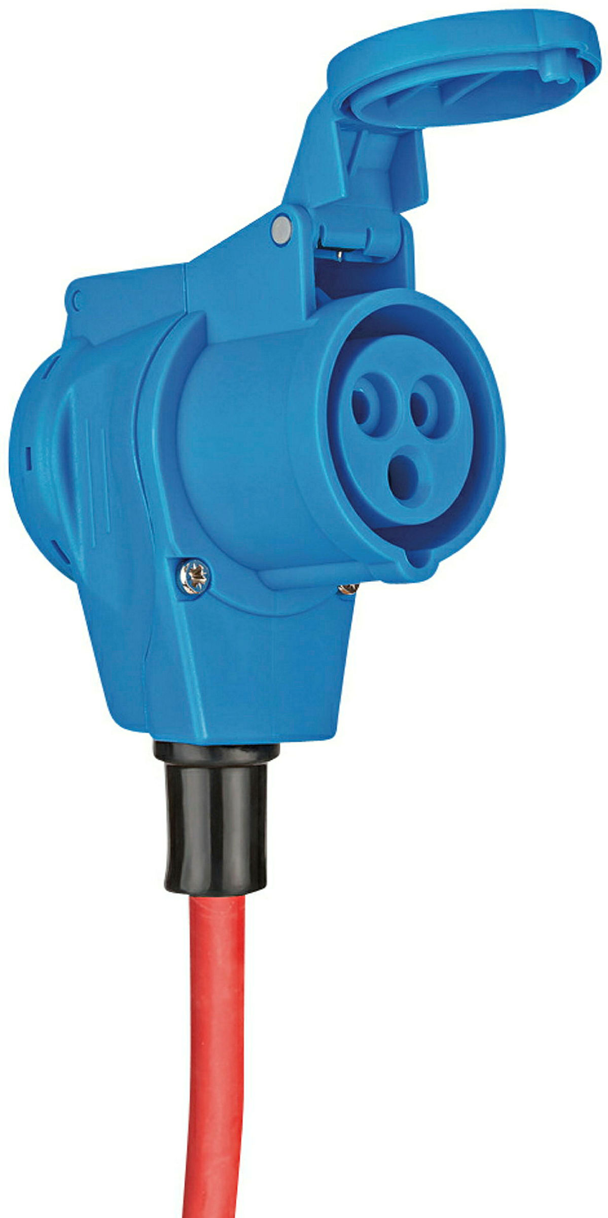 Adapter-Leitung 1.5m H07RN-F3G2.5 Stecker CEE230V / Winkelkupplung