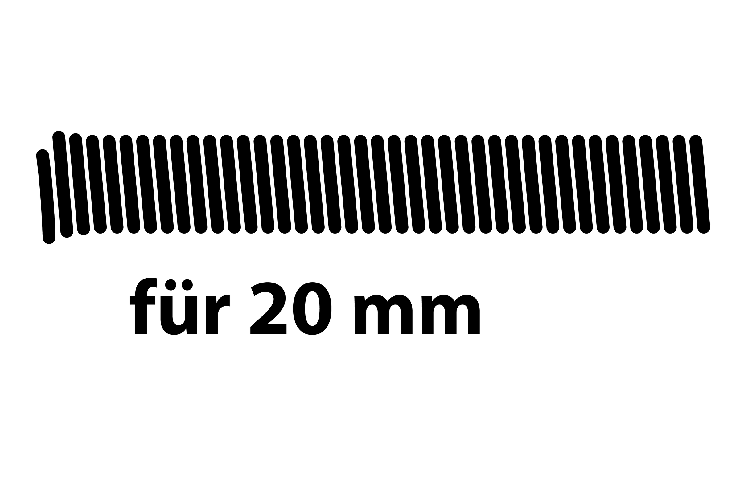Außenbiegefeder, 20 mm, für Mehrschichtverbundrohr