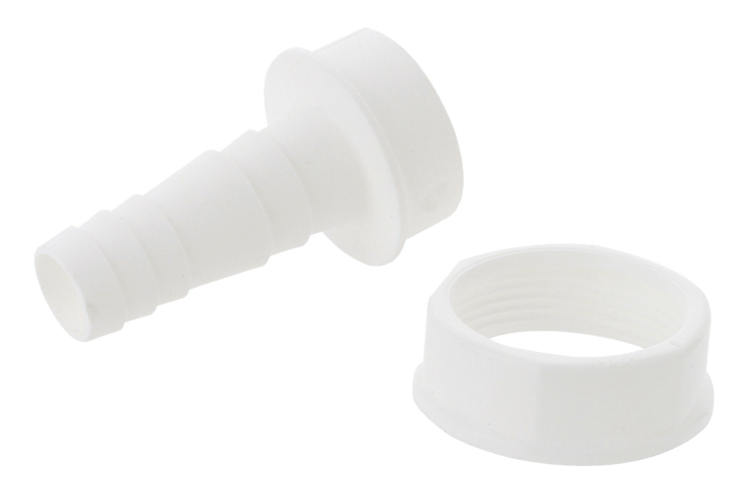 KS Geräteanschluss, Weiß, 1 1/2''IG x 3/4''T, für Waschgeräte-Siphon