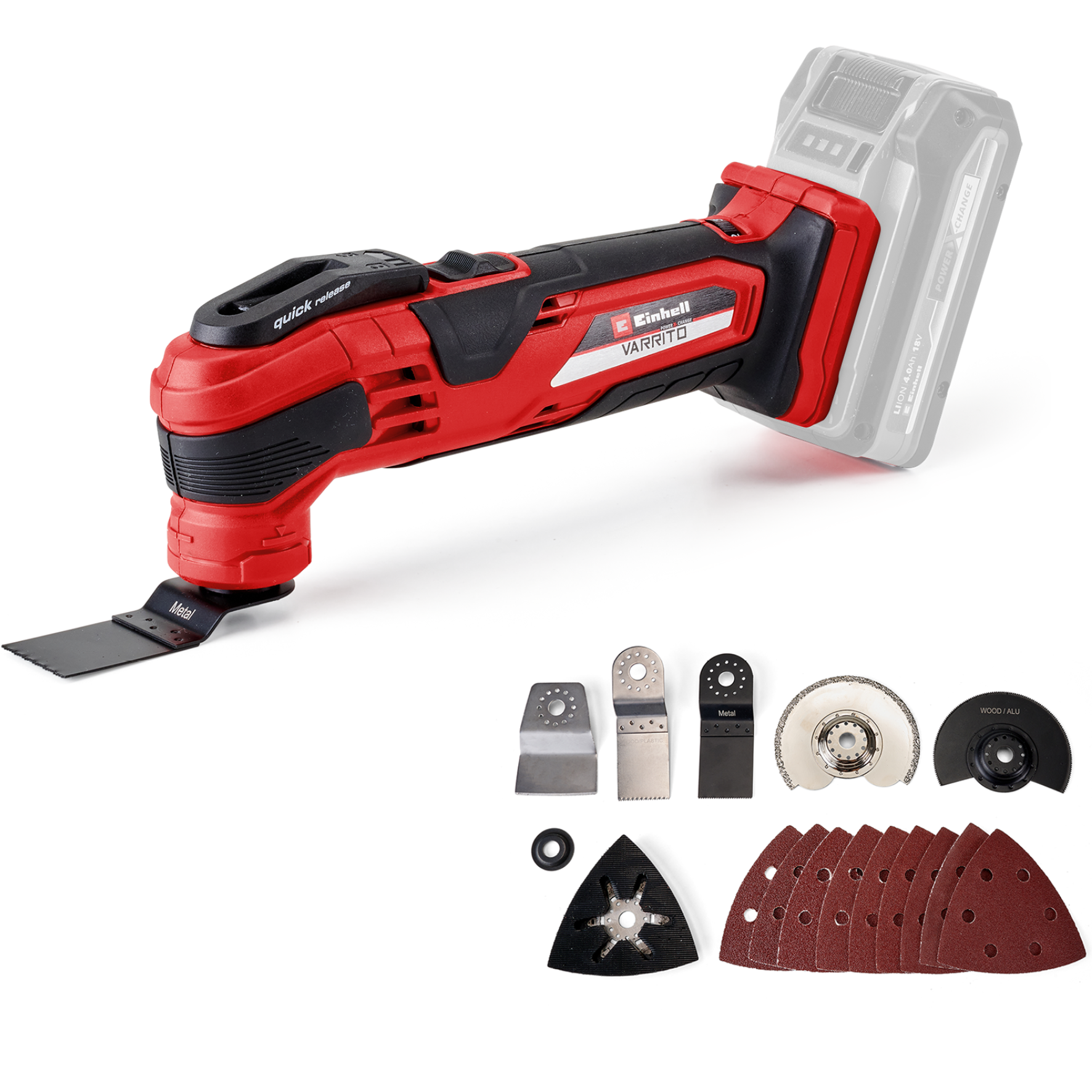 Einhell Expert VARRITO Akku-Multifunktionswerkzeug