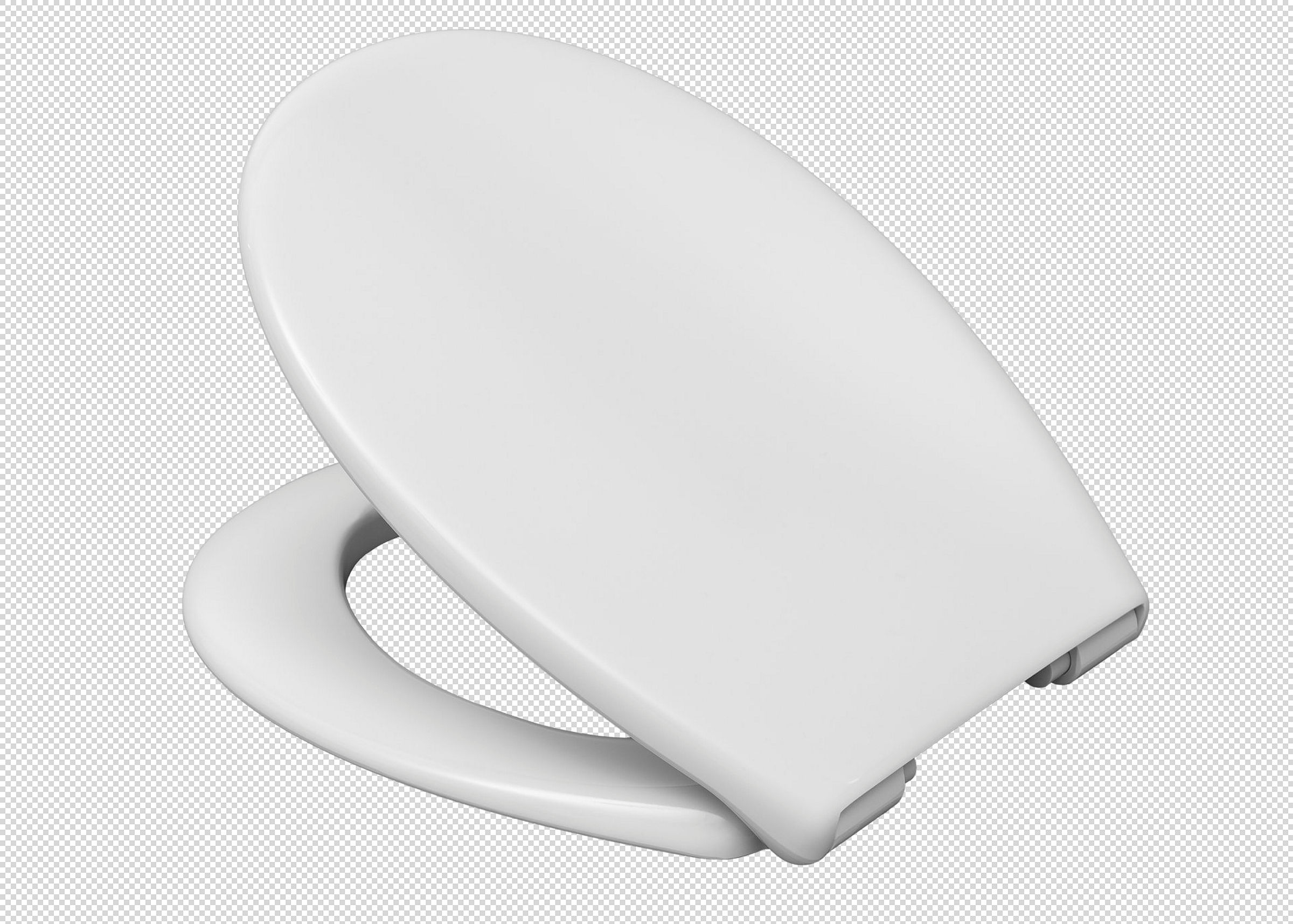Duroplast WC-Sitz WHITE, PRO 1, mit Absenkautomatik und Schnellverschluss