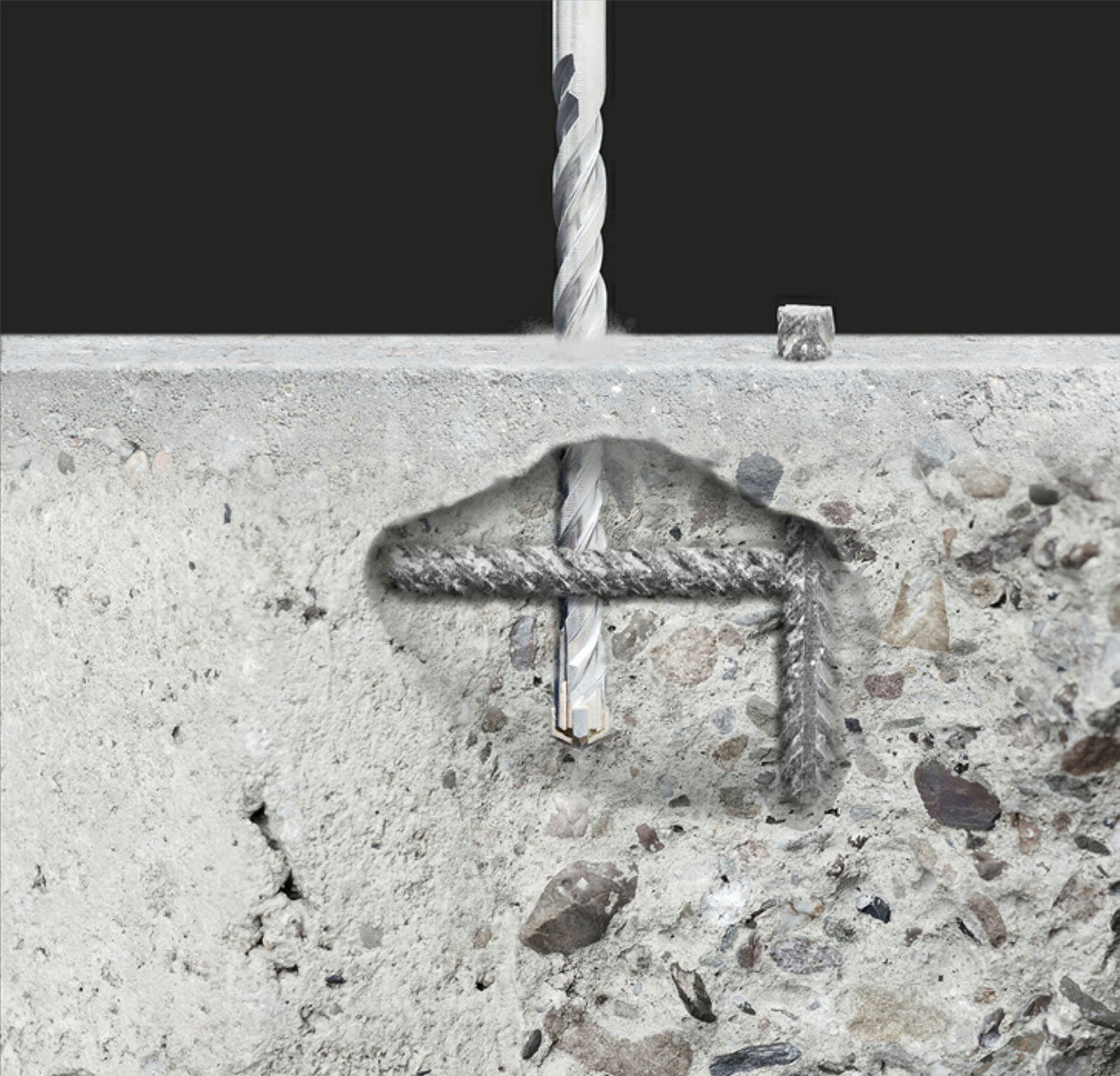 CROSS-TIP Hammerbohrer, Spitze 4-schneidig, ø 20.0 mm
