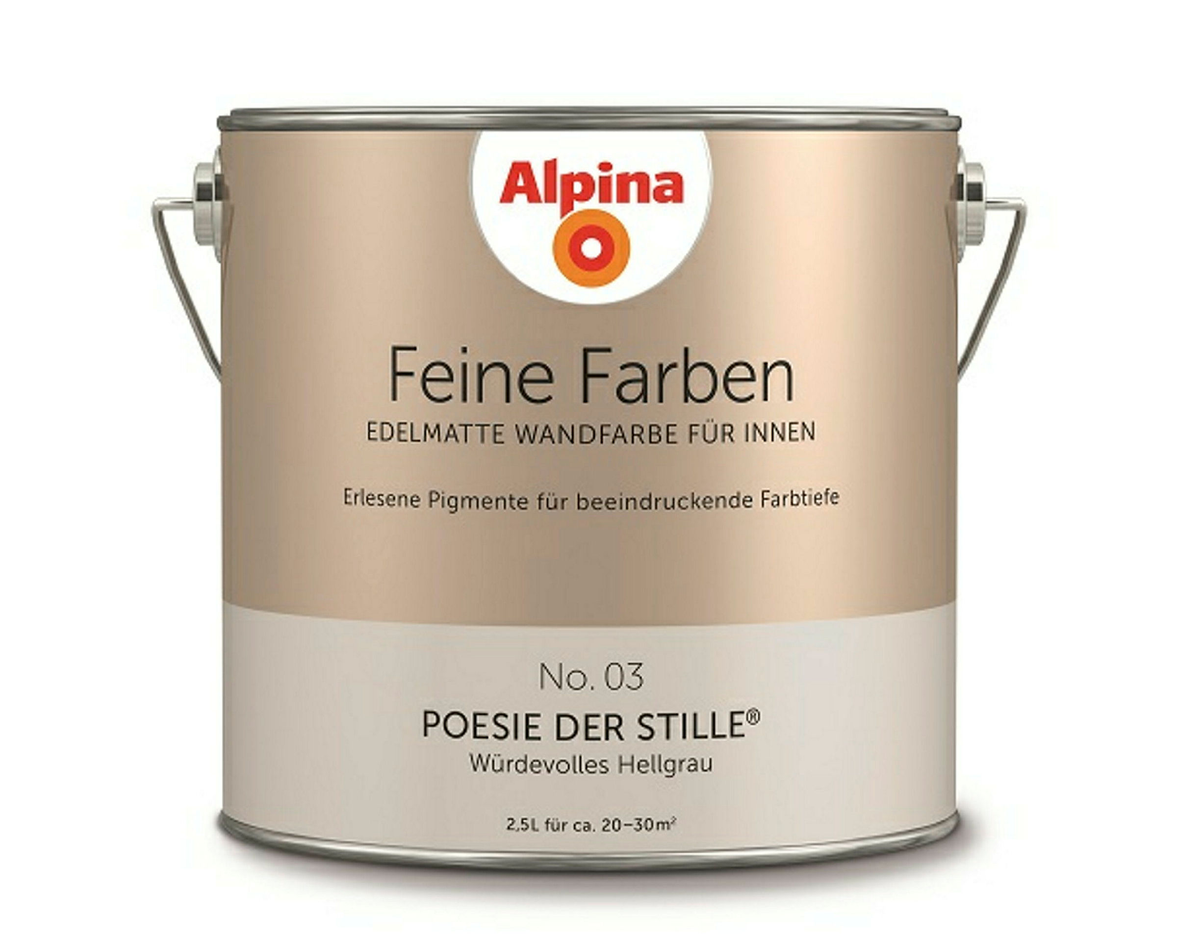 Alpina Feine Farben No. 03 Poesie der Stille® edelmatt 2,5 Liter