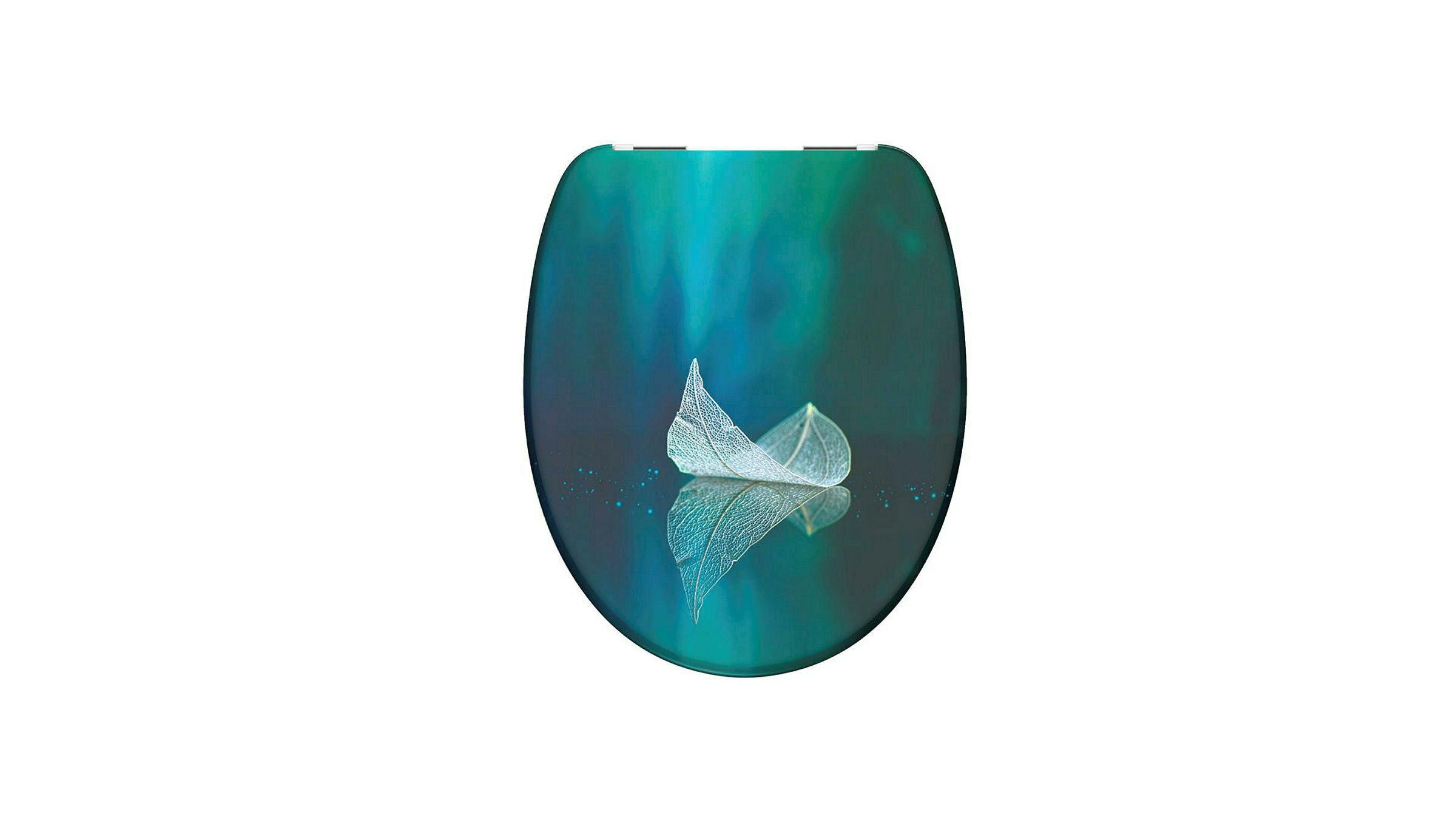 Duroplast WC-Sitz FALLEN LEAF, mit Absenkautomatik