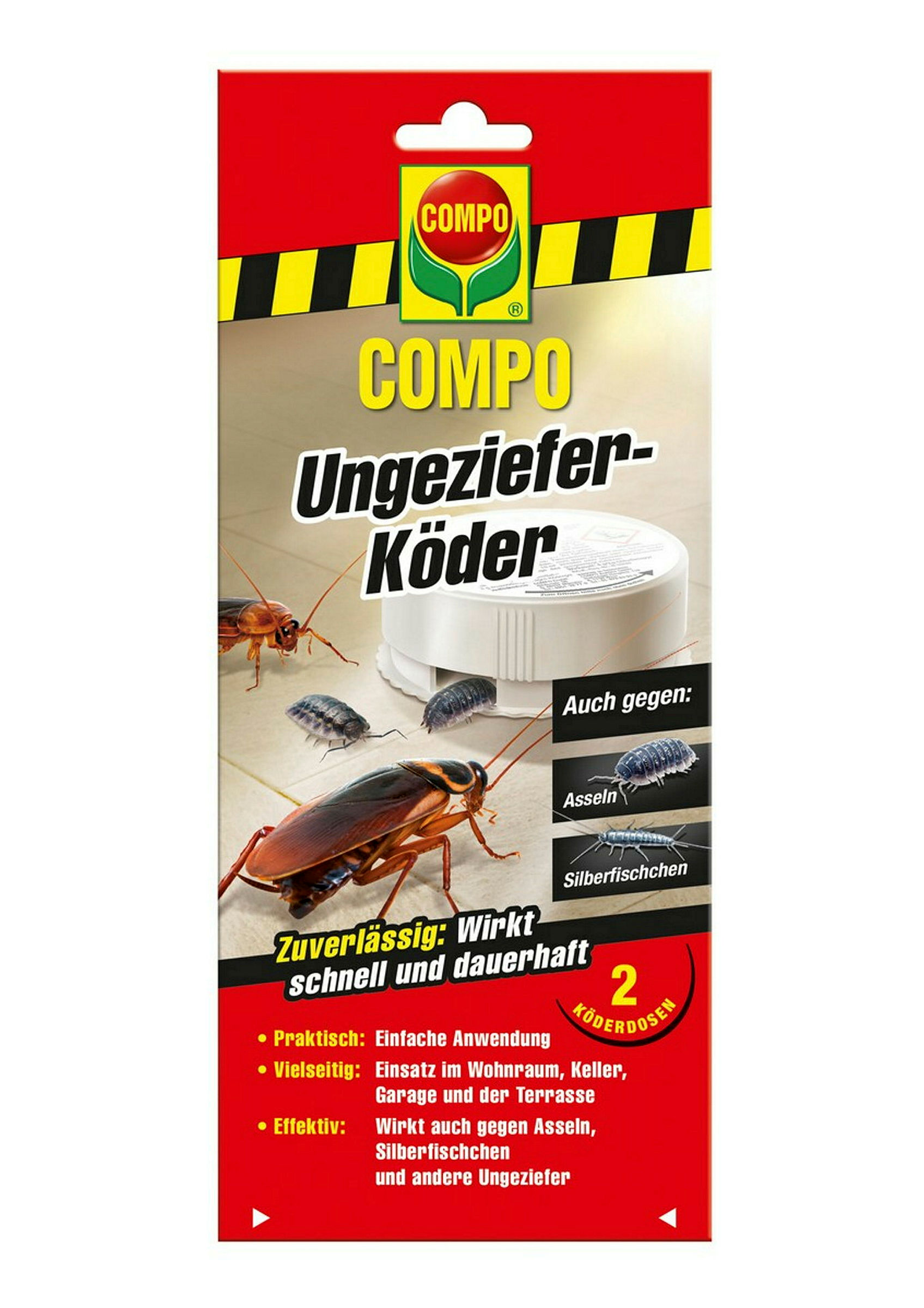 COMPO Ungeziefer-Köder2 Dosen