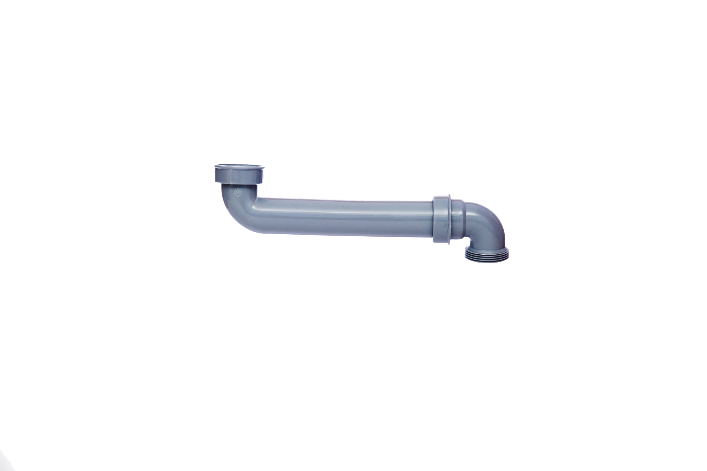 ECO-SAVE KS Raumspar-Spültisch-Ablaufbogen, Grau, 1 1/2''IG x 290 mm x 1 1/