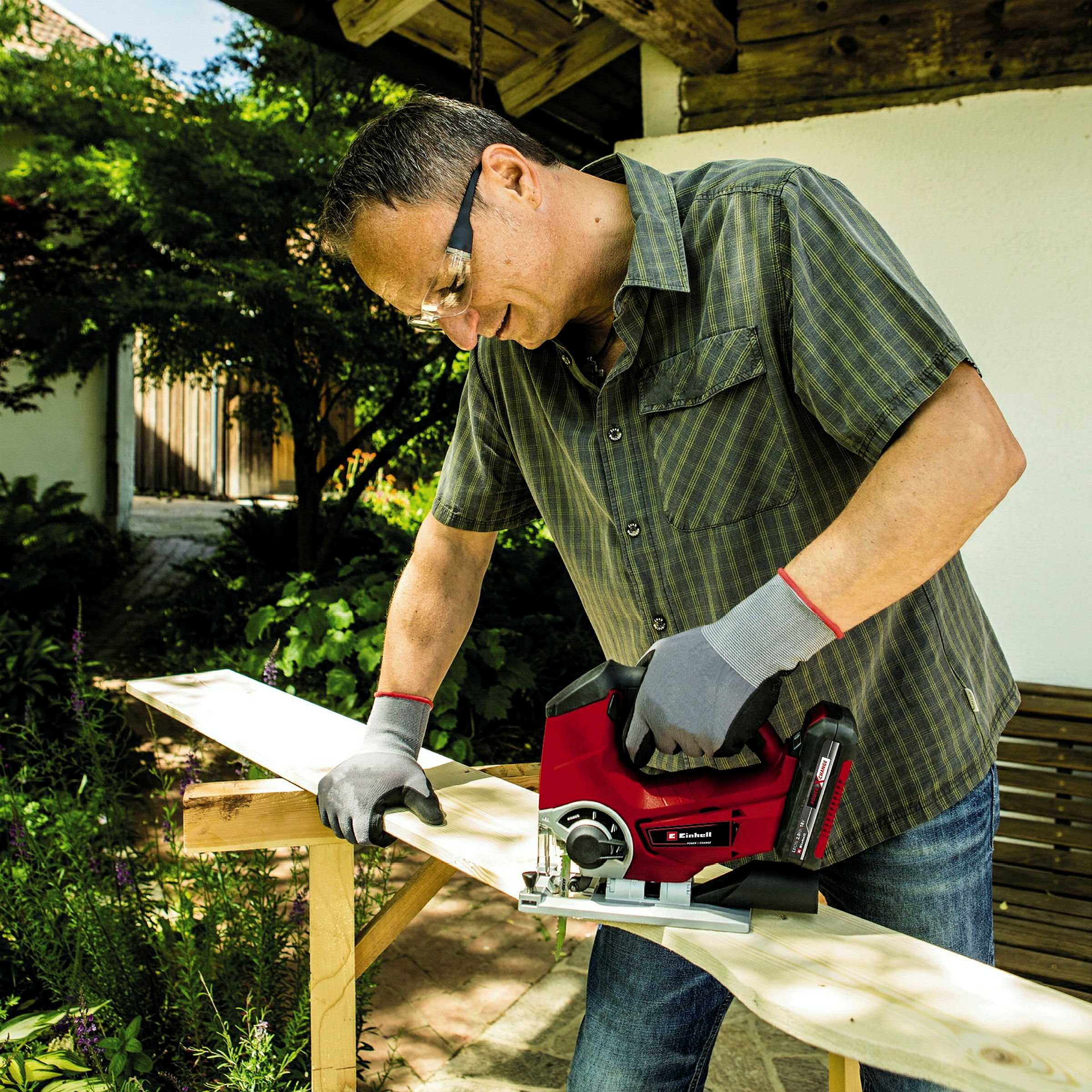 Einhell Expert TE-JS 18/80 Li-Solo Akku-Stichsäge