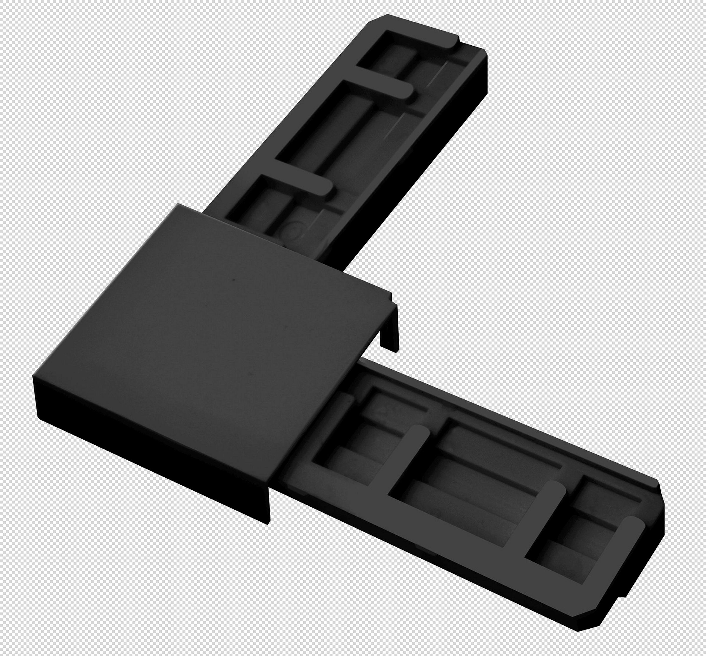 Schellenberg Eckverbinder-Set PLUS, anthrazit