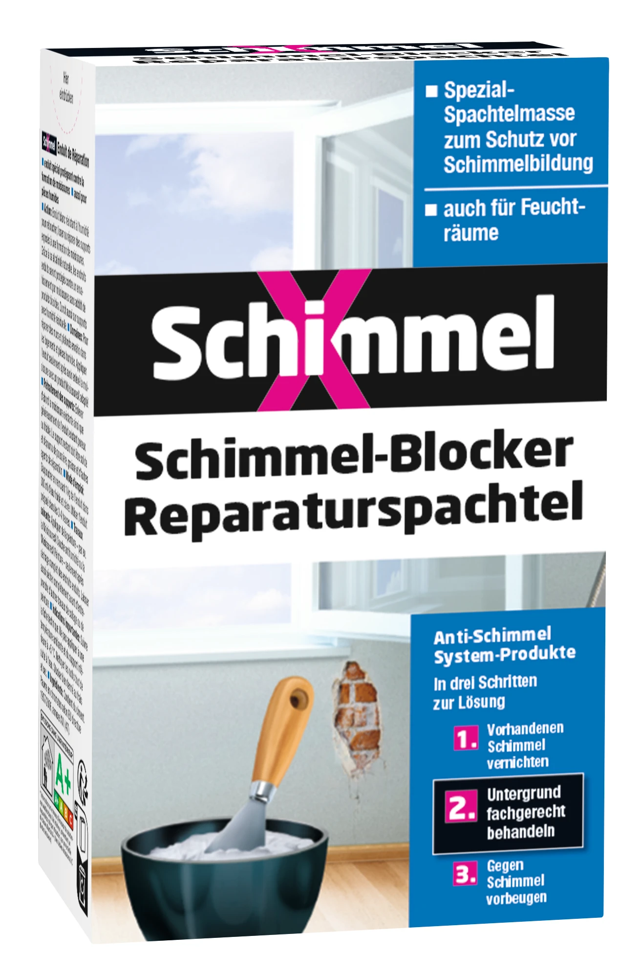 SchimmelX Schimmel-Blocker Rep.spachtel 1 kg