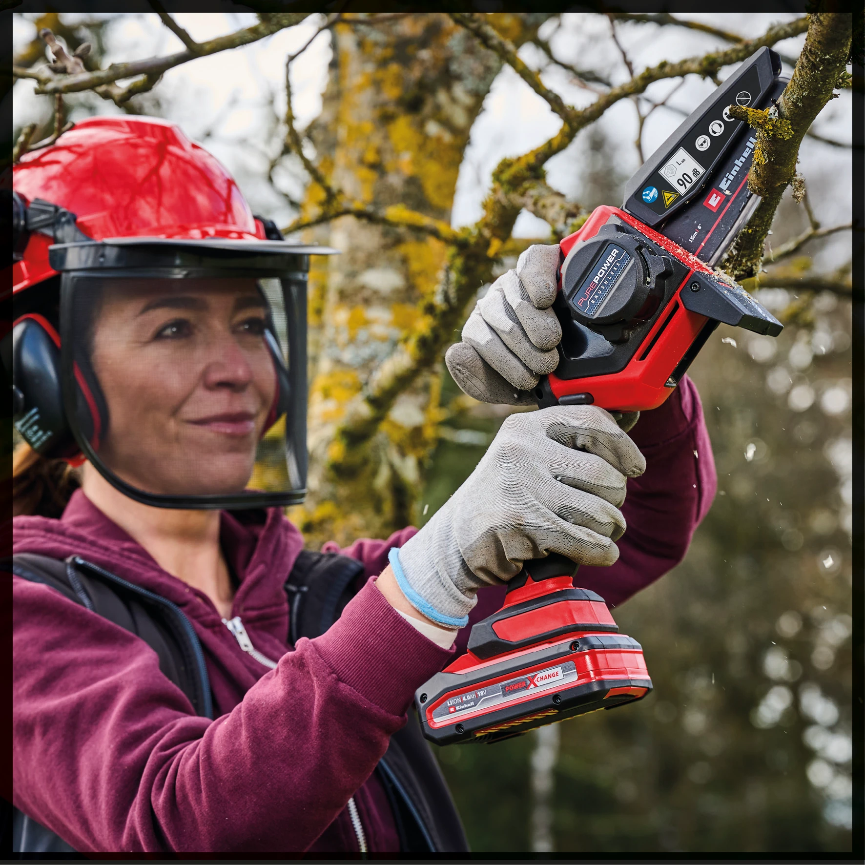 Einhell Expert GE-PS 18/15 Li BL-Solo Akku-Astkettensäge