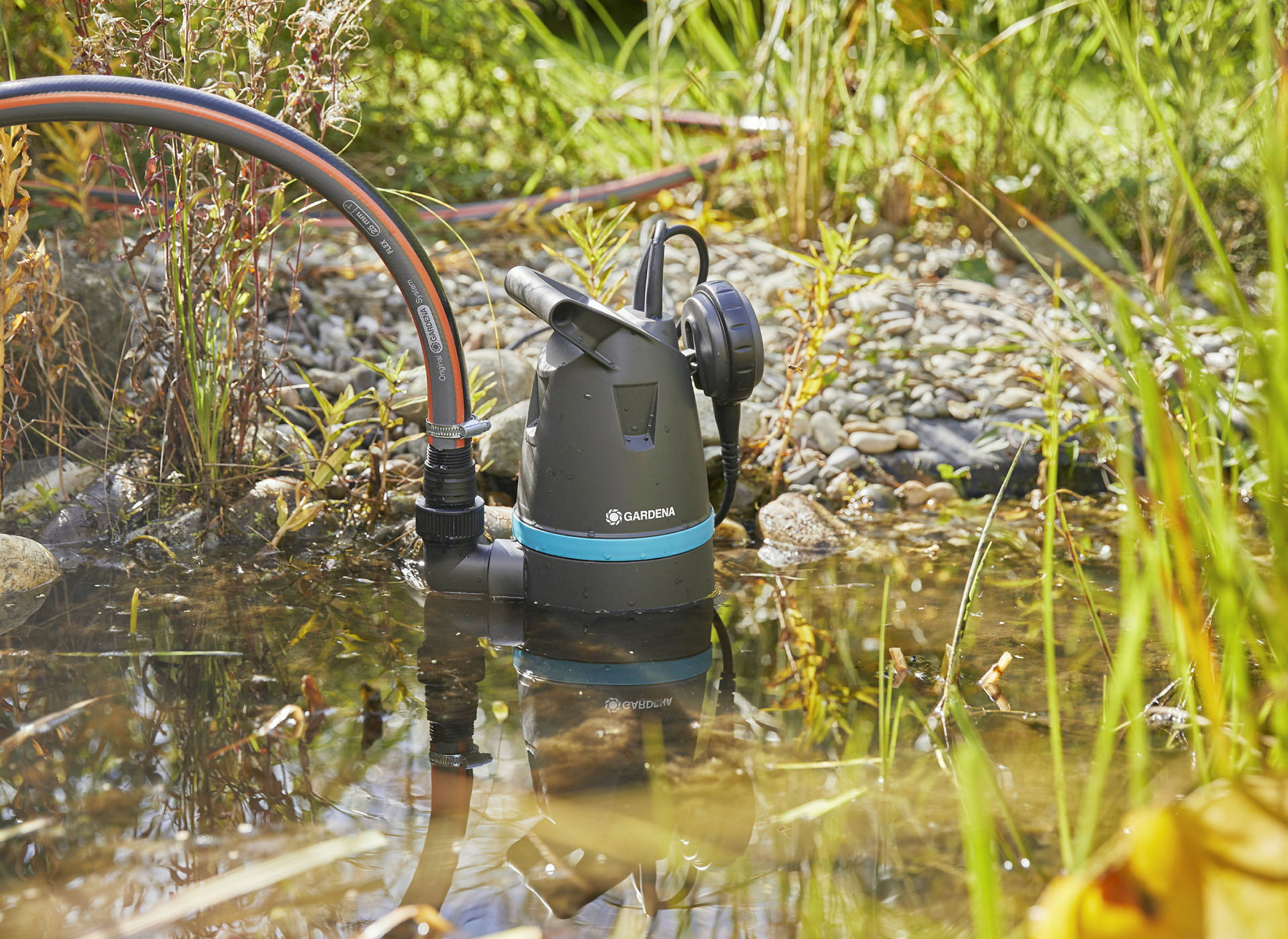 GARDENA Schmutzwasser-Tauchpumpe 10500 BASIC