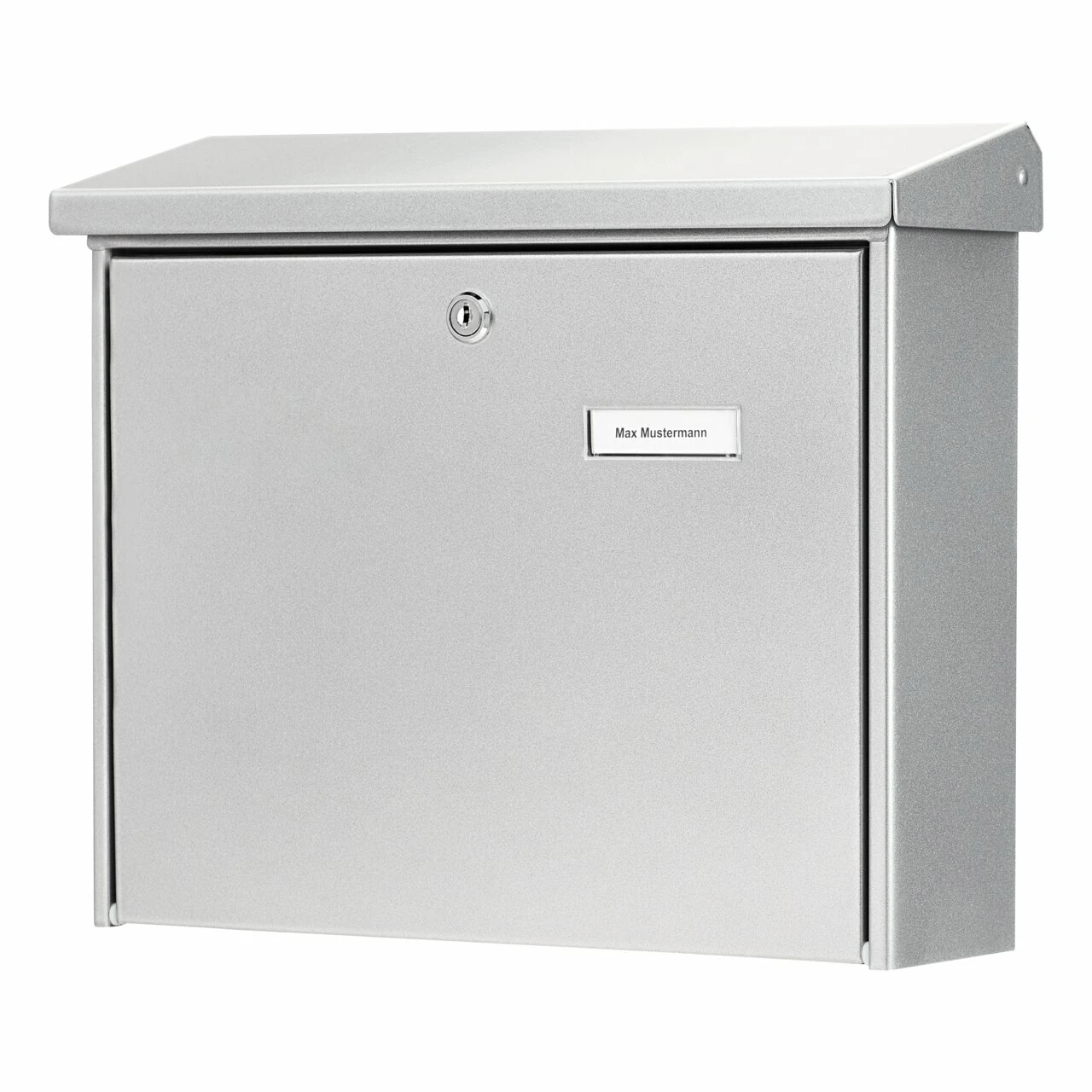 Briefkasten Stahl-lackiert Journal 5867 Si silber