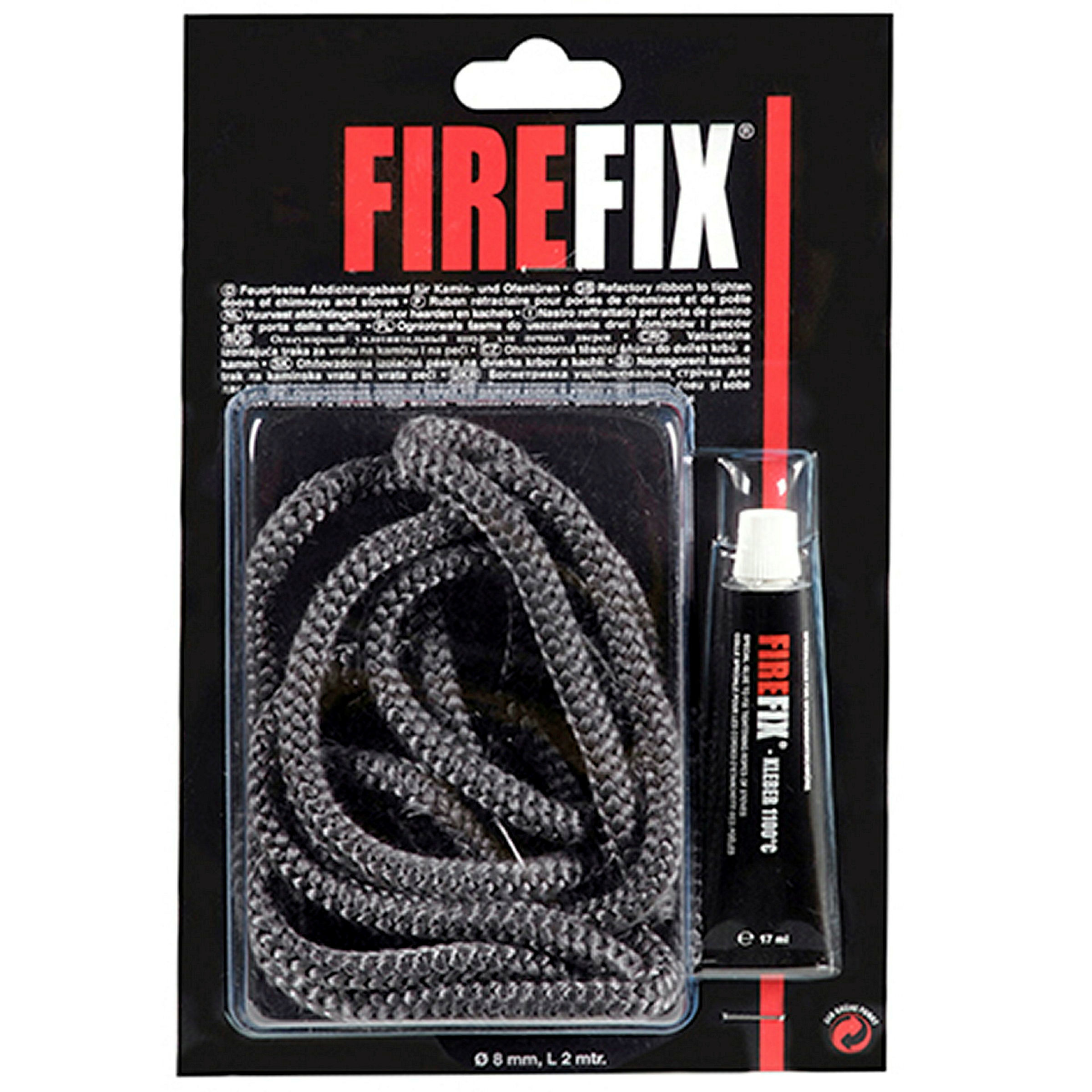 FIREFIX Keramikkordel, 8 mm Durchmesser