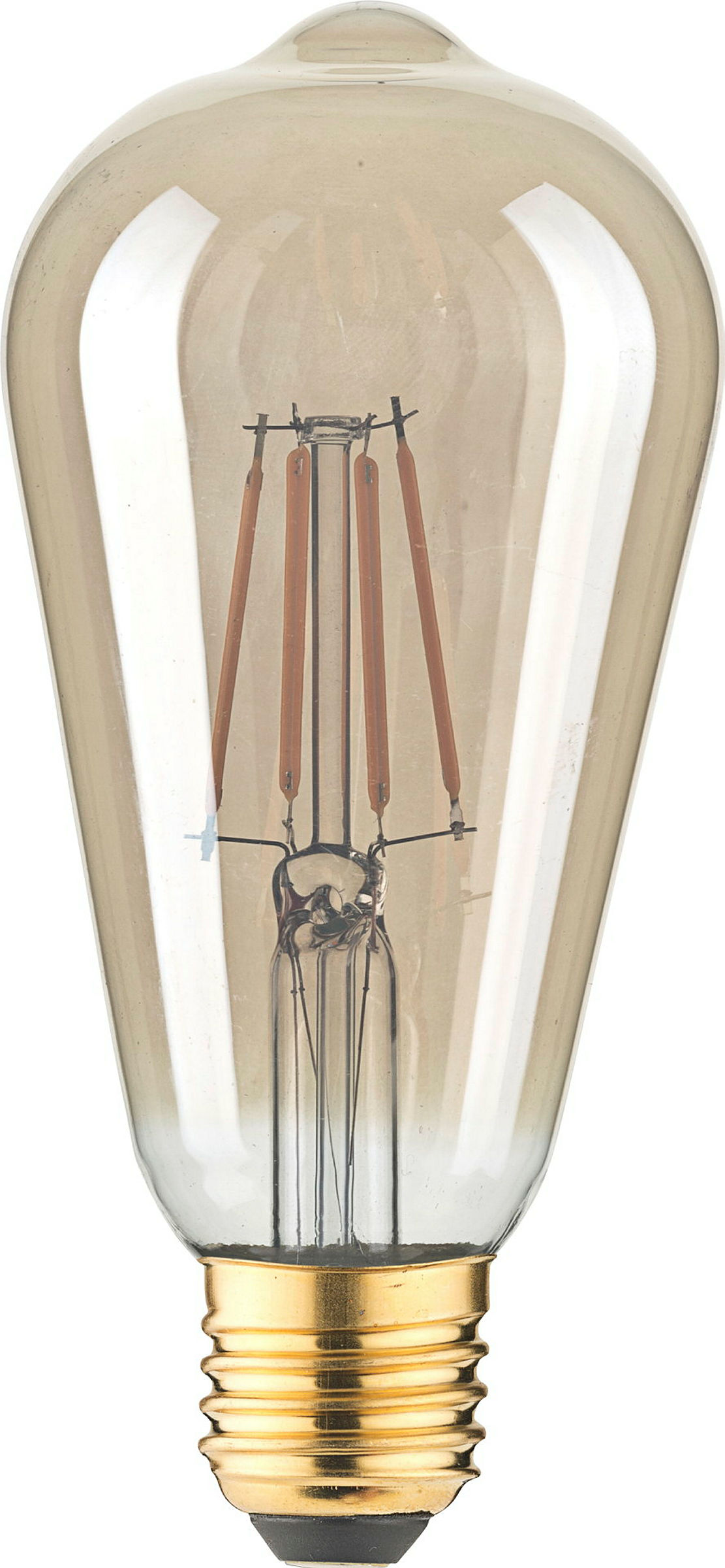 LED Filament Gold A60 ST64 4,5W-400lm-E27/1800K