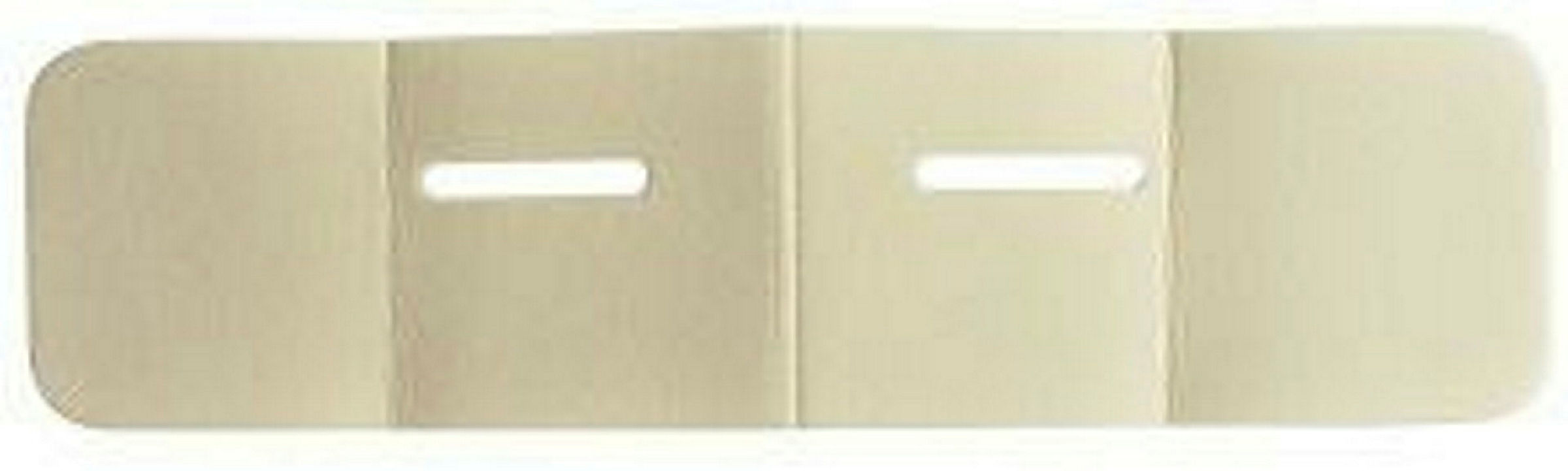 Schallschutz-Montageplatte, 750 mm x 190 mm, für Waschtisch
