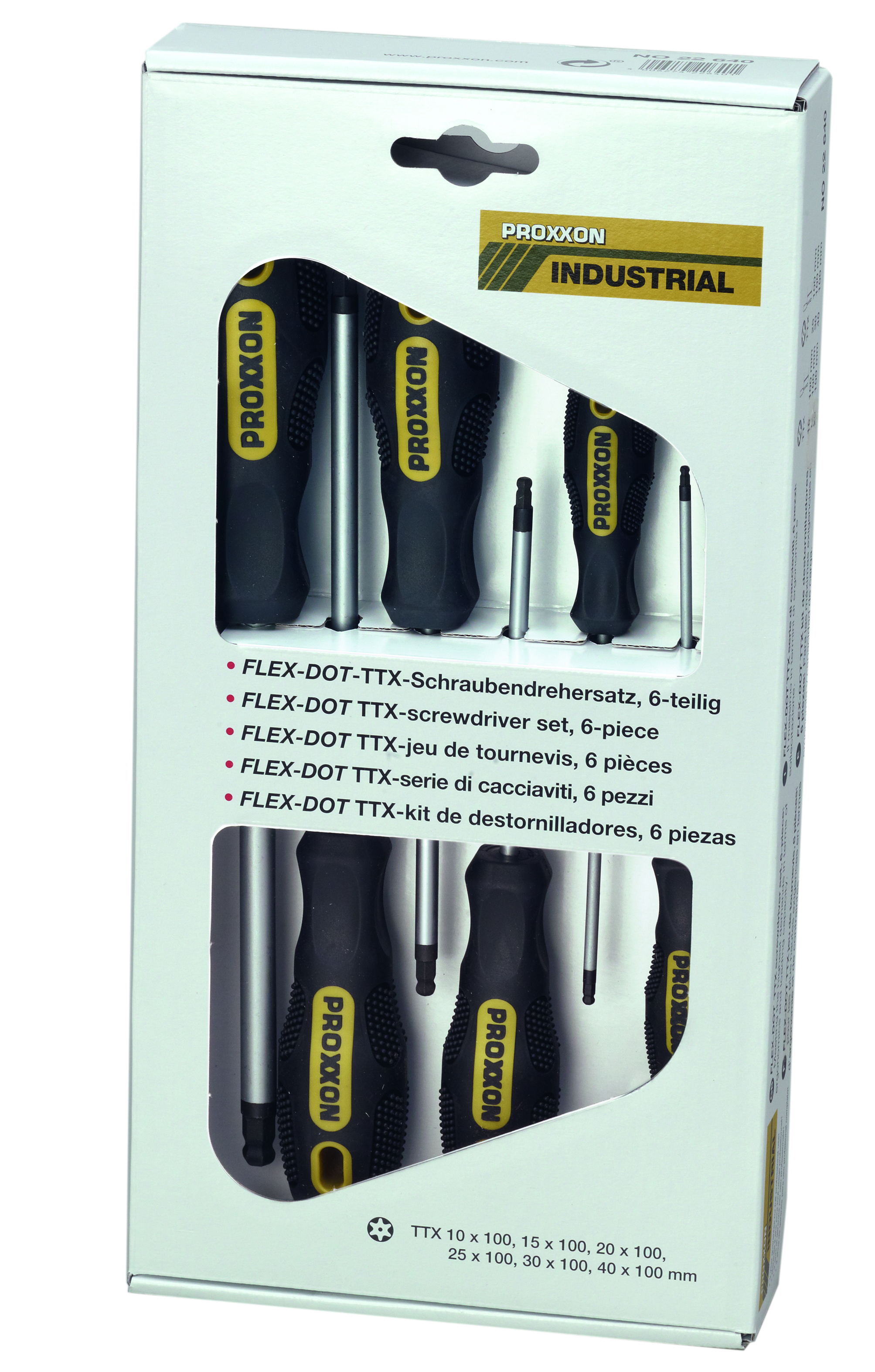 PROXXON-FLEX-DOT Schraubendrehersatz TTX (6-teilig)