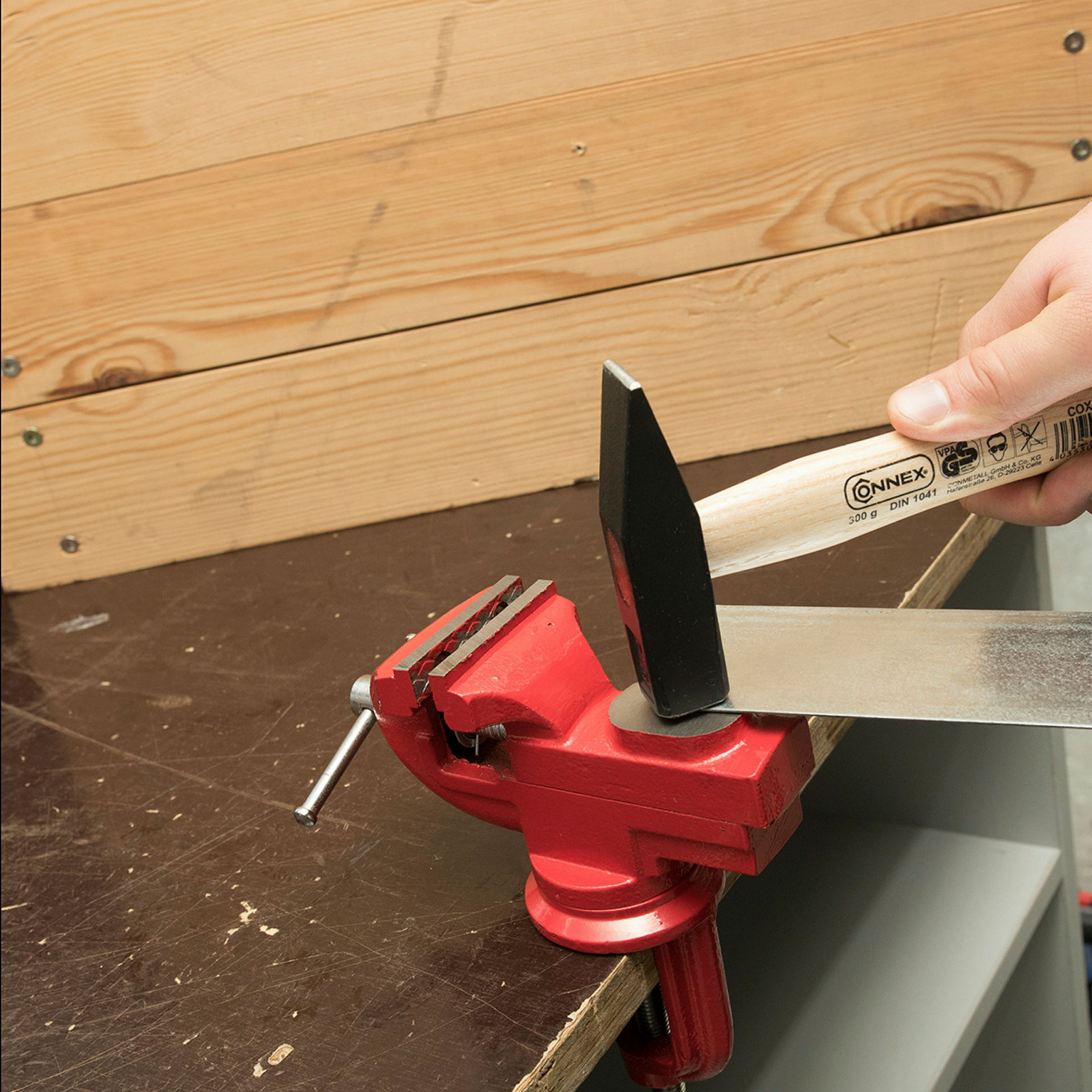 Bastler-Schraubstock drehbar 60mm