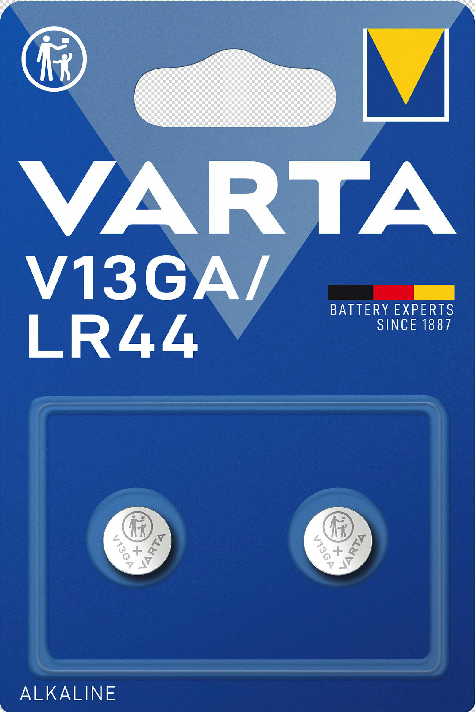 VARTA ELECTRONICS V13GA/LR44 Blister 2