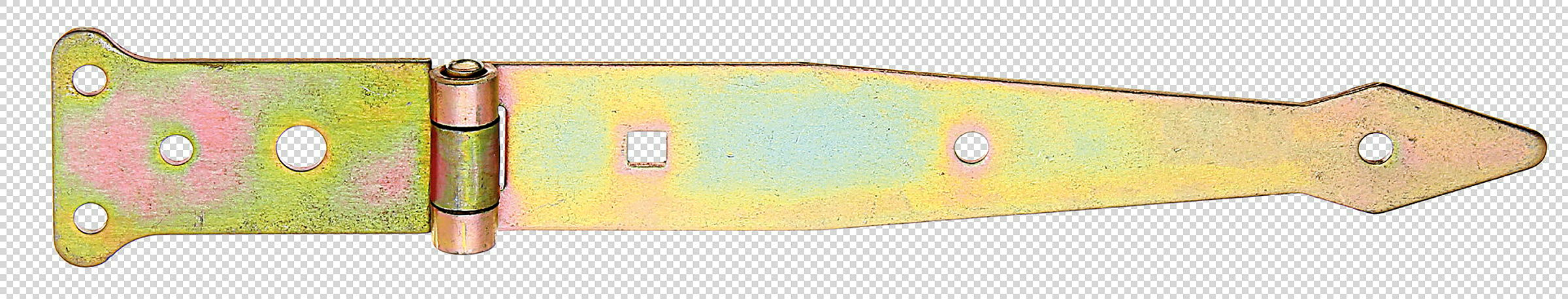 Werfgehänge mit vernietetem Stift 202/77x48 verzinkt