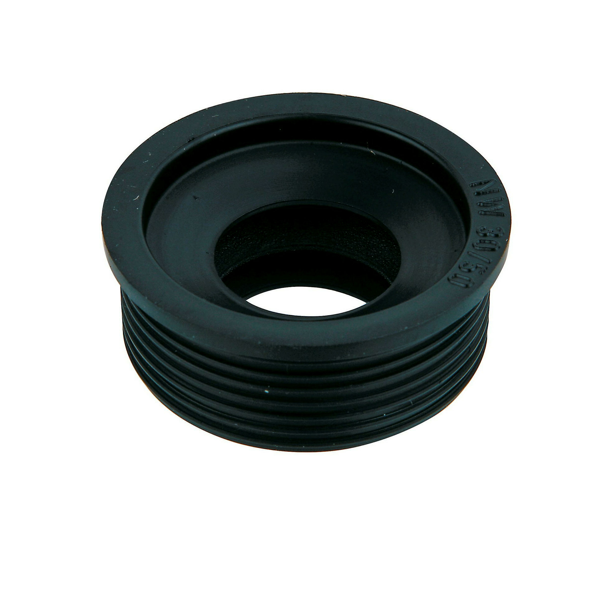 Ablaufverbinder kurz, Gummi, 50 mm x 30 mm, für Siphonabgang