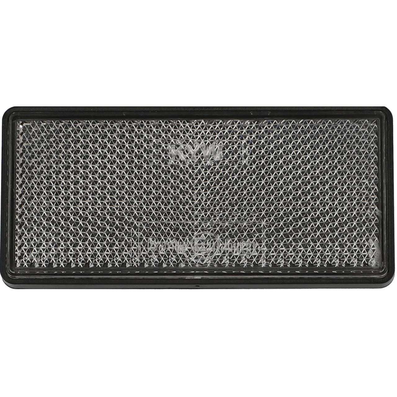 Reflektor Front eckig 85x38mm ws