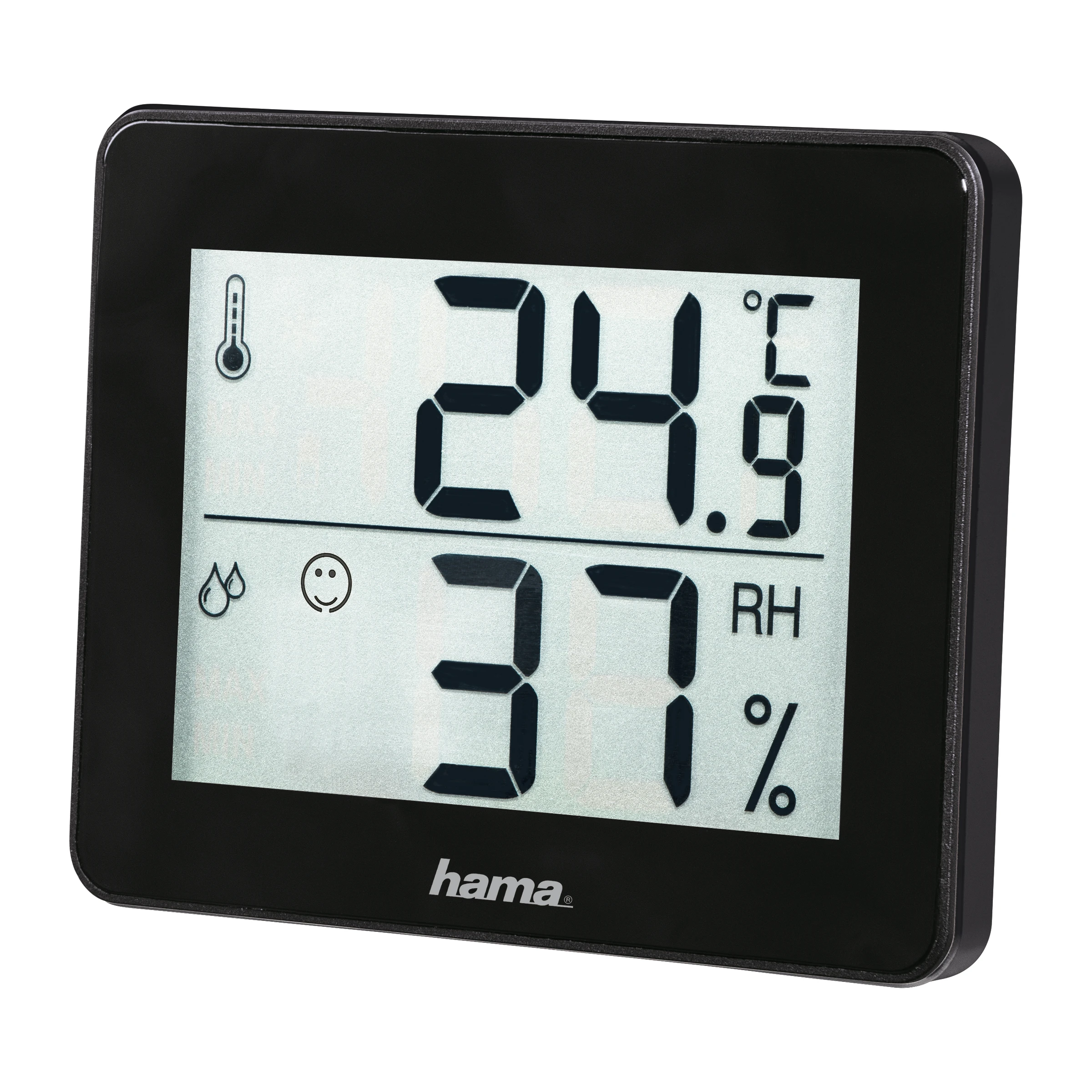 Hama Thermo-/Hygrometer ''TH-130'', Schwarz