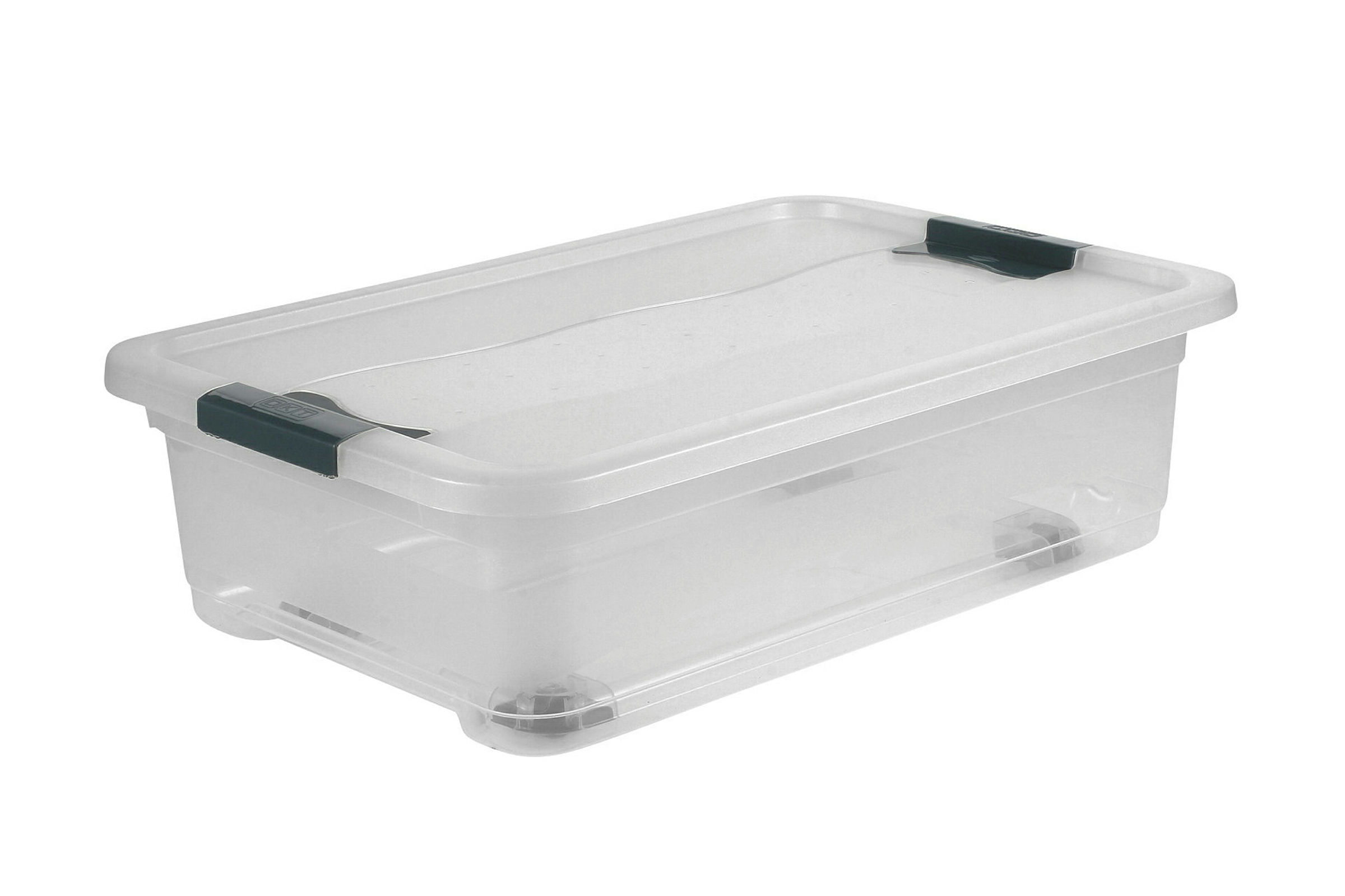 keeeper Aufbewahrungsbox, 59,5 x 39,5 x 18 cm, 28 l, Konrad, Transparent