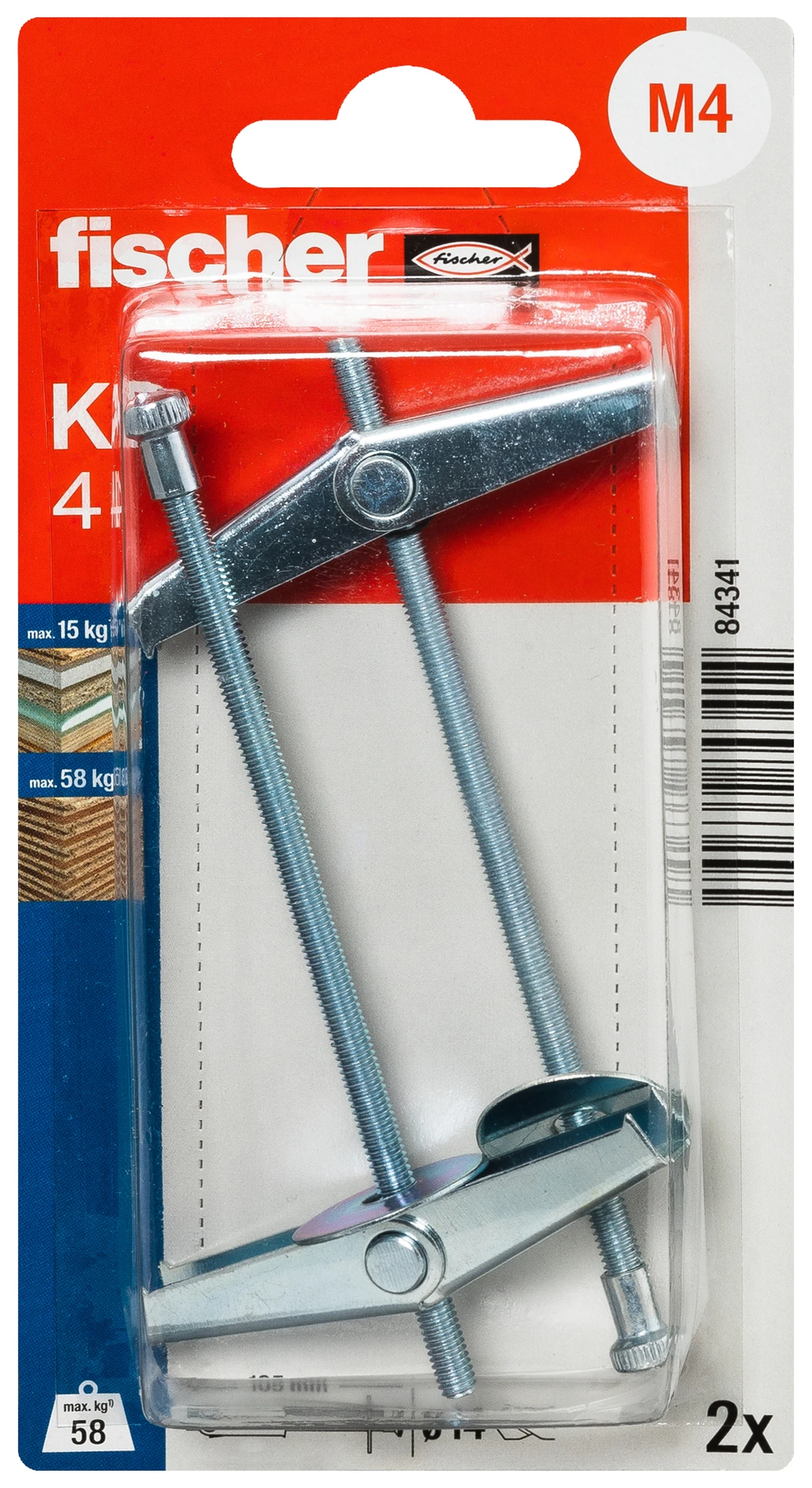 fischer Kippdübel KD 4
