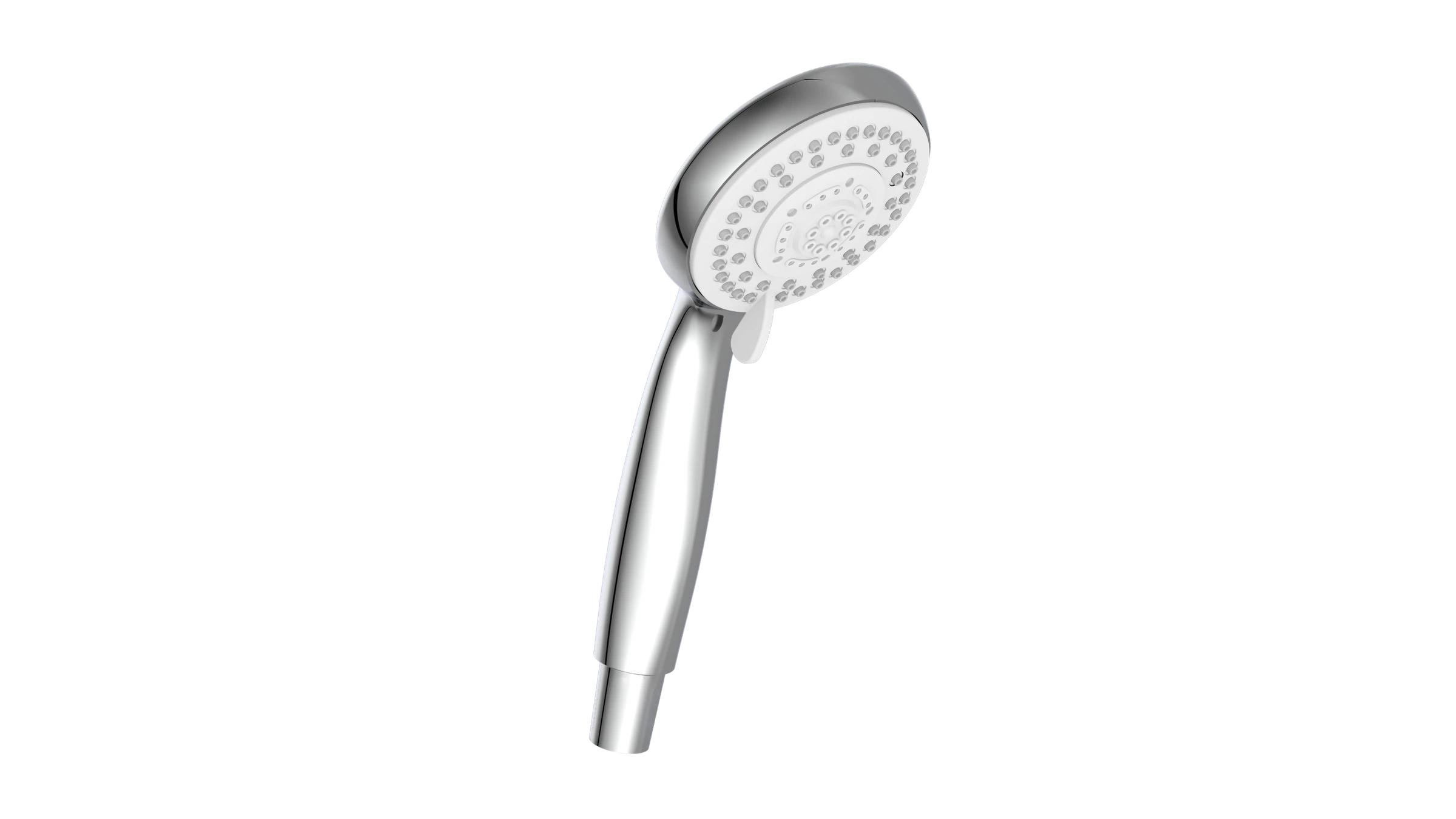 AQUASTAR Überkopfbrause-Set, Chrom/Weiß, mit Ablage