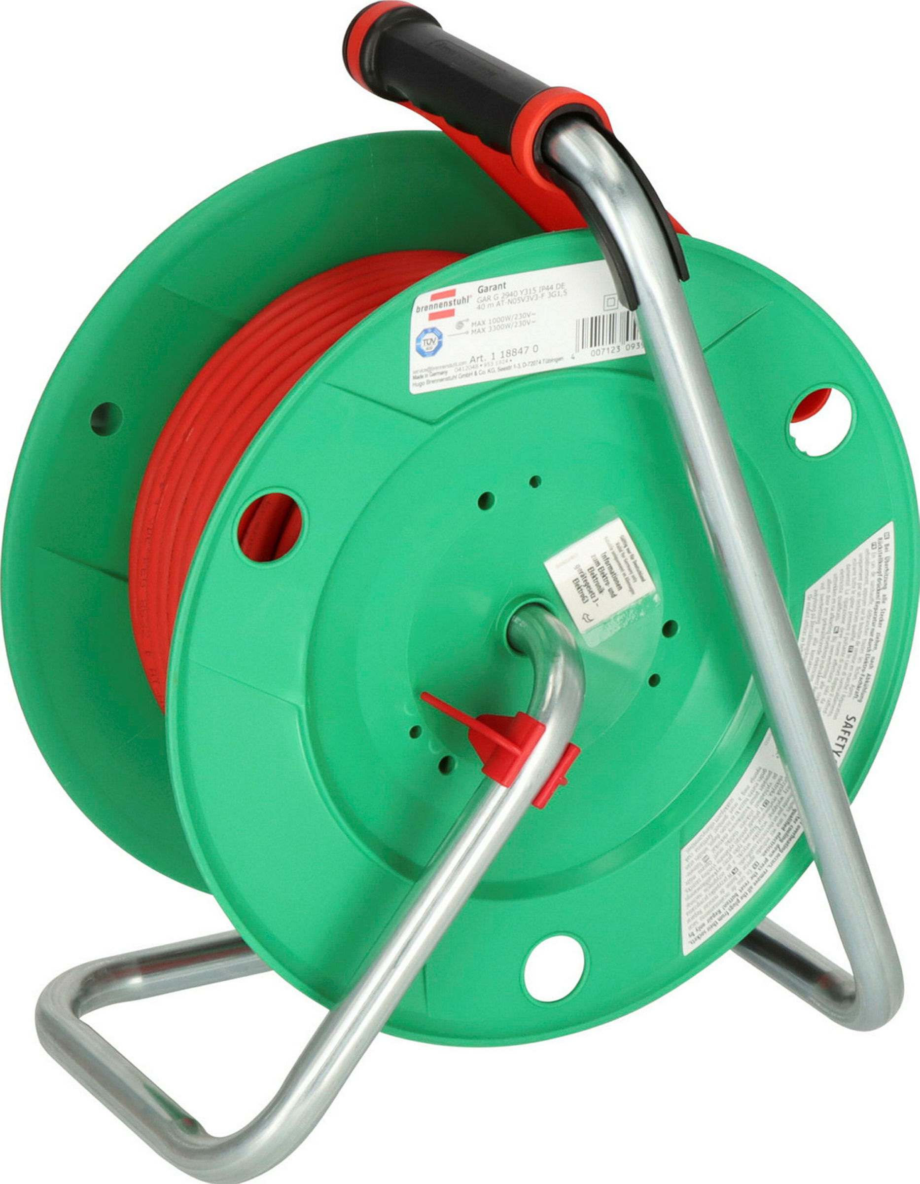 Verl.Tro. Garant-G 290 38+2m  N05V3V3-F3G1.5 rot matt, Thermo