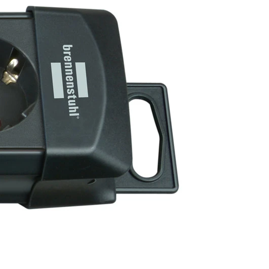 Premium-Line 6fach schwarz *DE* 3m H05VV-F3G15 mit Schalter