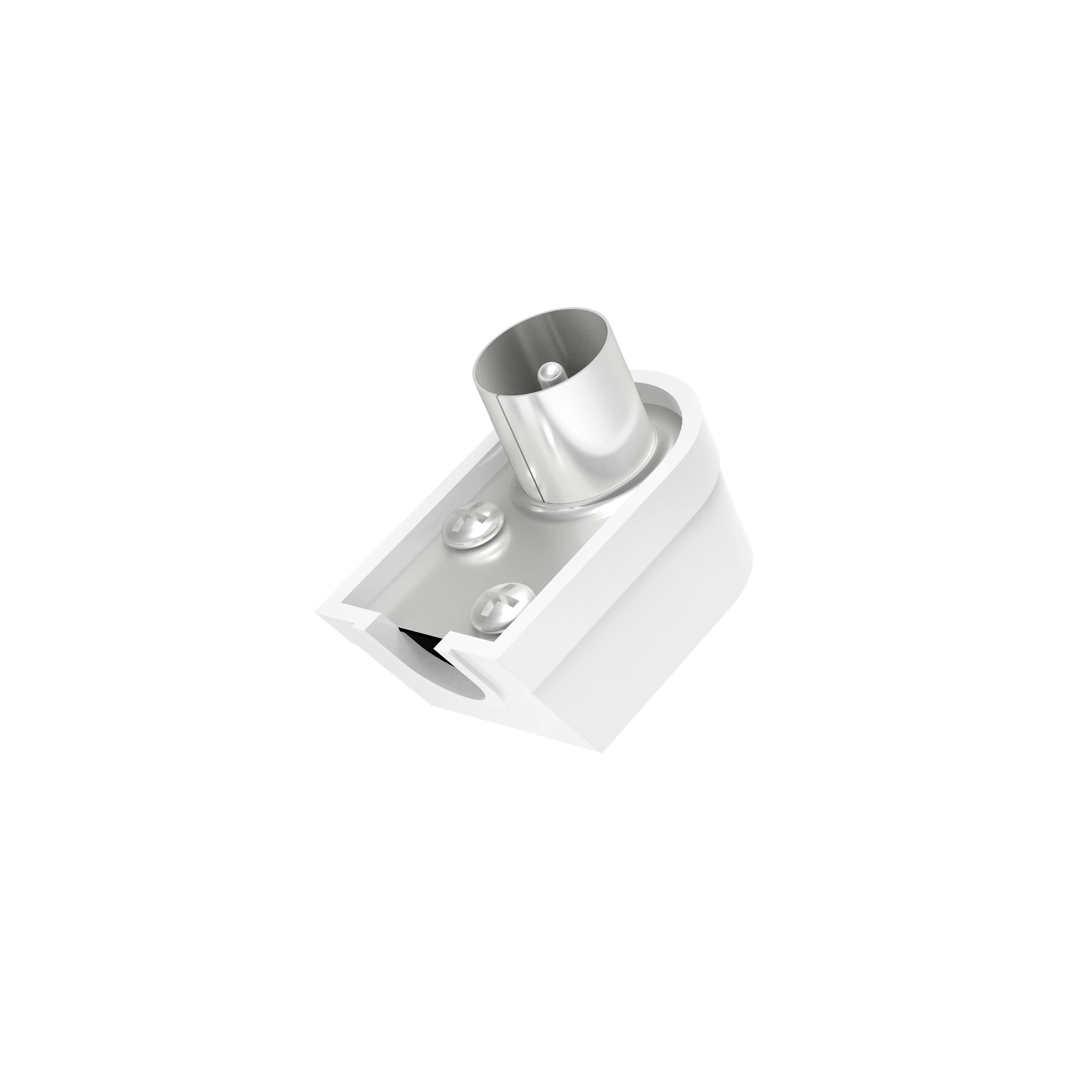 Hama Antennen-Stecker, Koax-Winkel, schraubbar