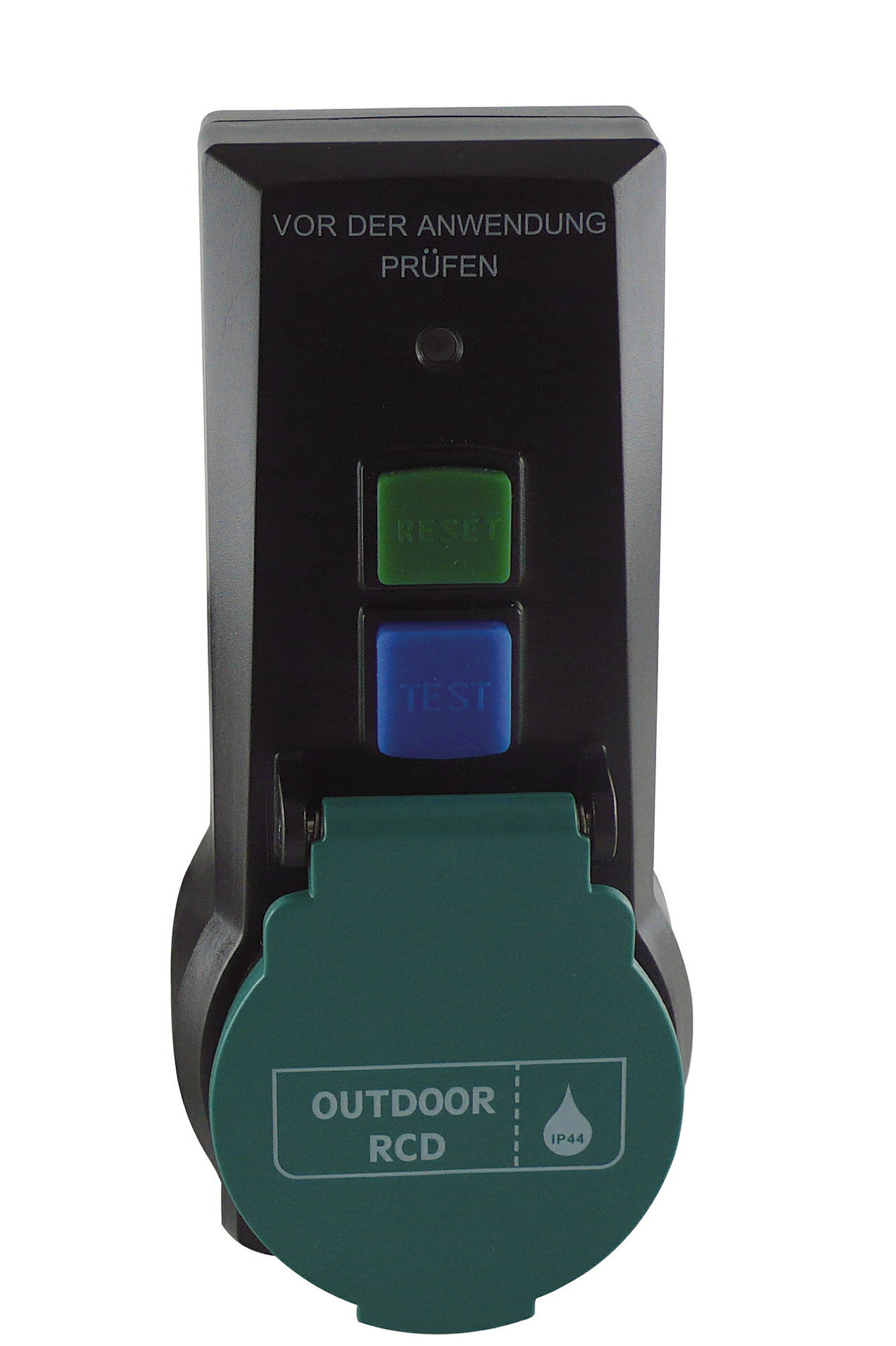 FI-Schutzadapter 16A 0,03A sw