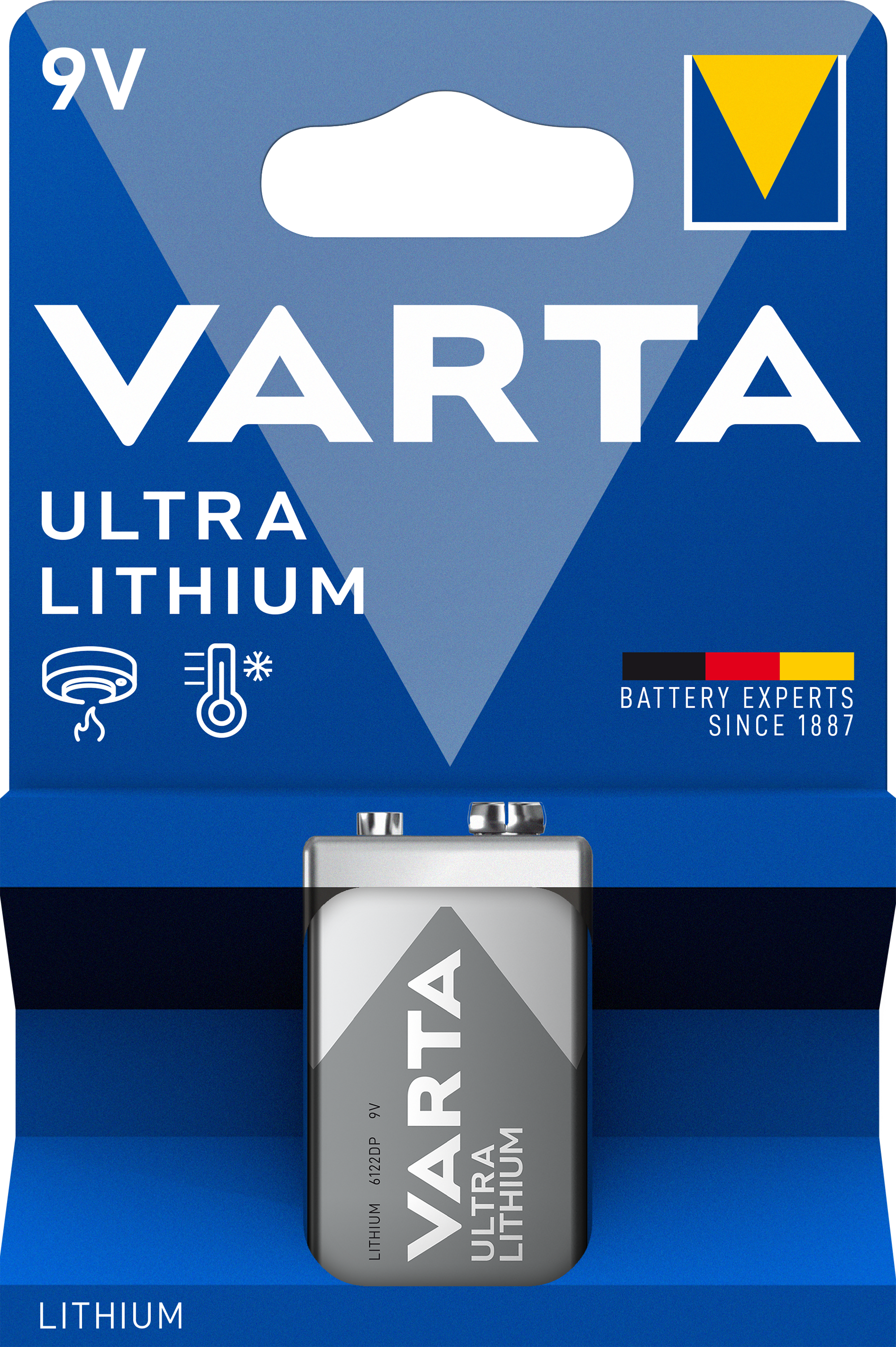 VARTA ULTRA LITHIUM 9V Blister 1