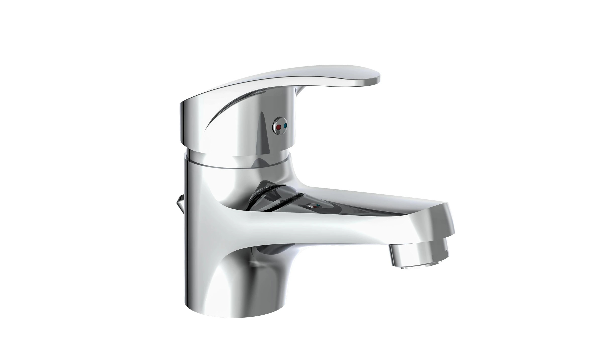 ORAZI Waschtischarmatur Niederdruck, Chrom