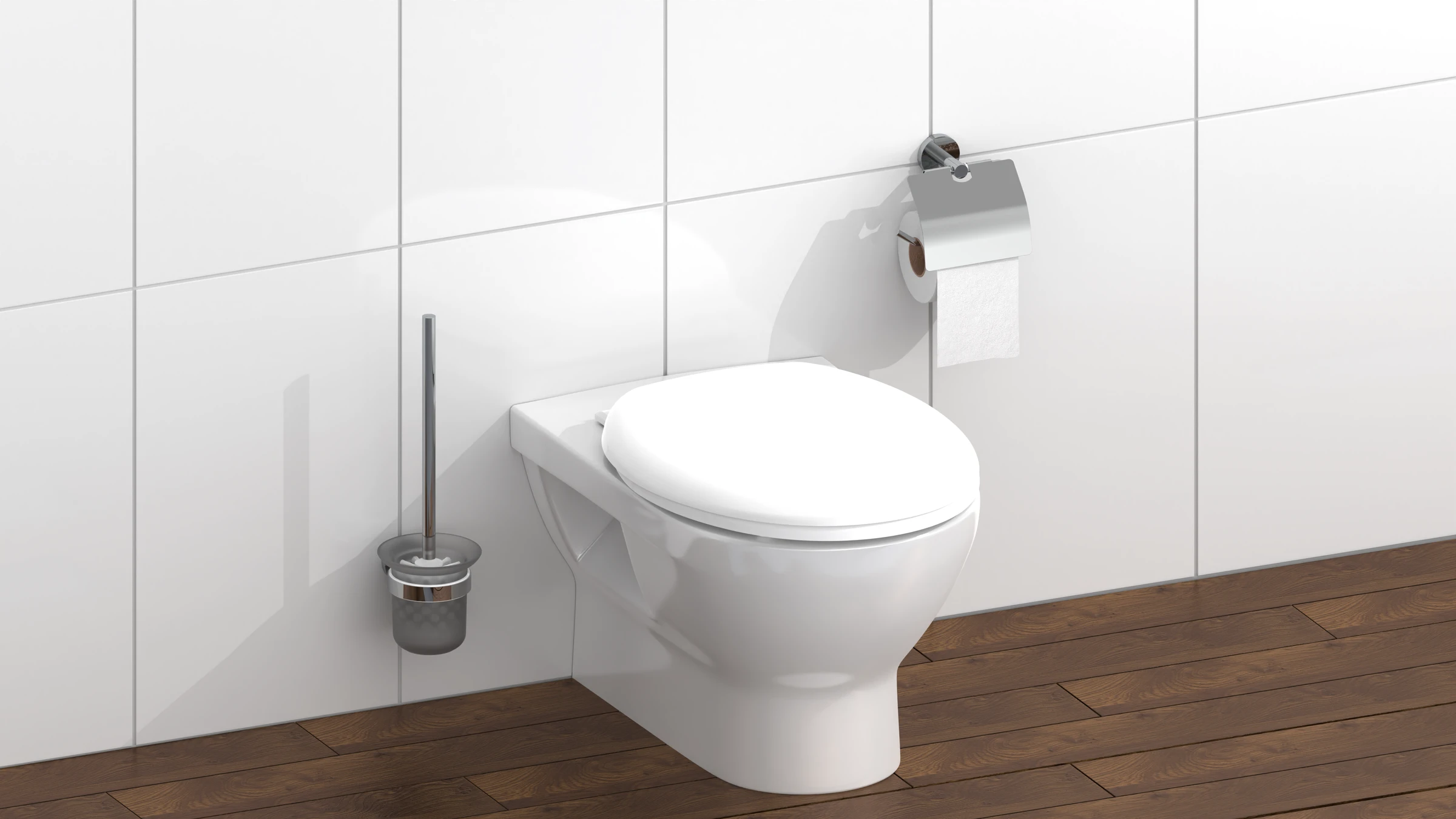 Duroplast WC-Sitz, mit Absenkautomatik
