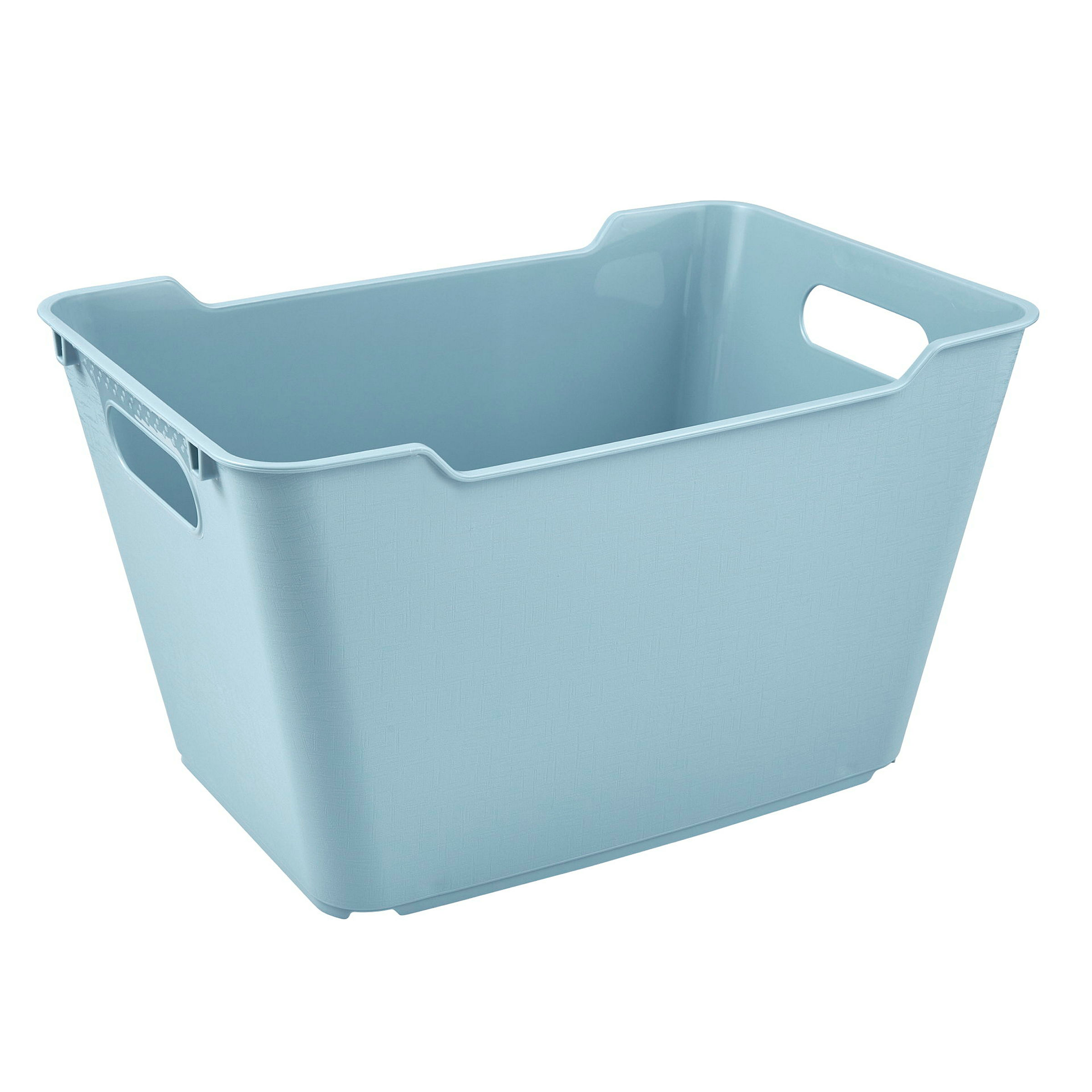 keeeper Aufbewahrungsbox, Strukturierte Oberfläche, 12 l, Lotta, Blau