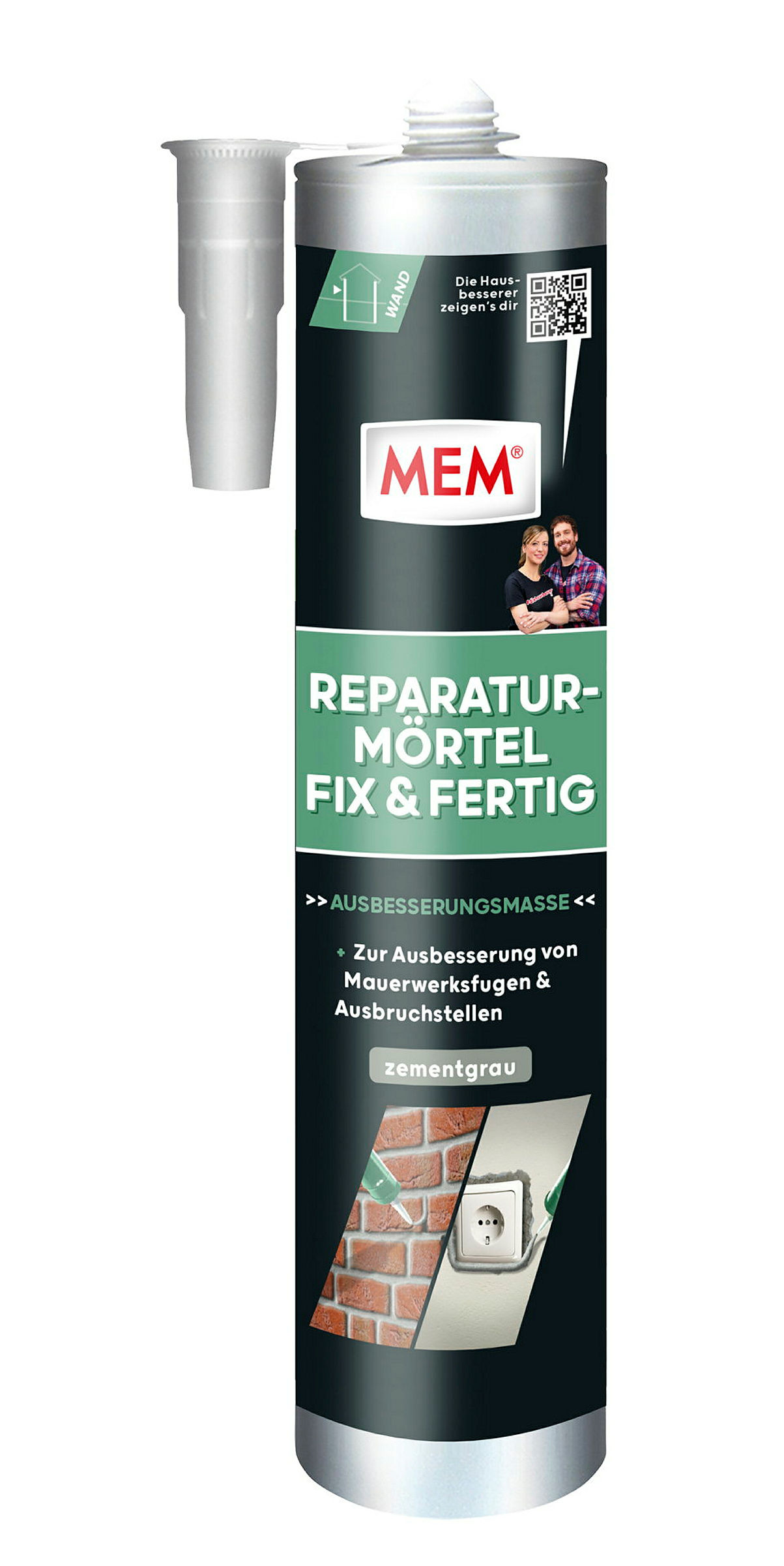 MEM Reparatur-Mörtel 300 ml-Kartusche